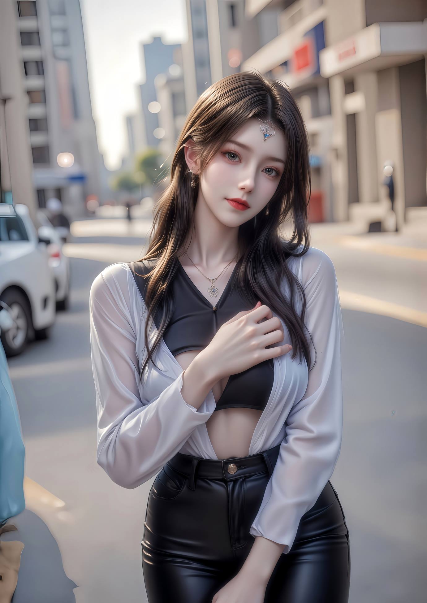 图片[43]-AI绘画 537 兰若[93P] – 速更版-美库