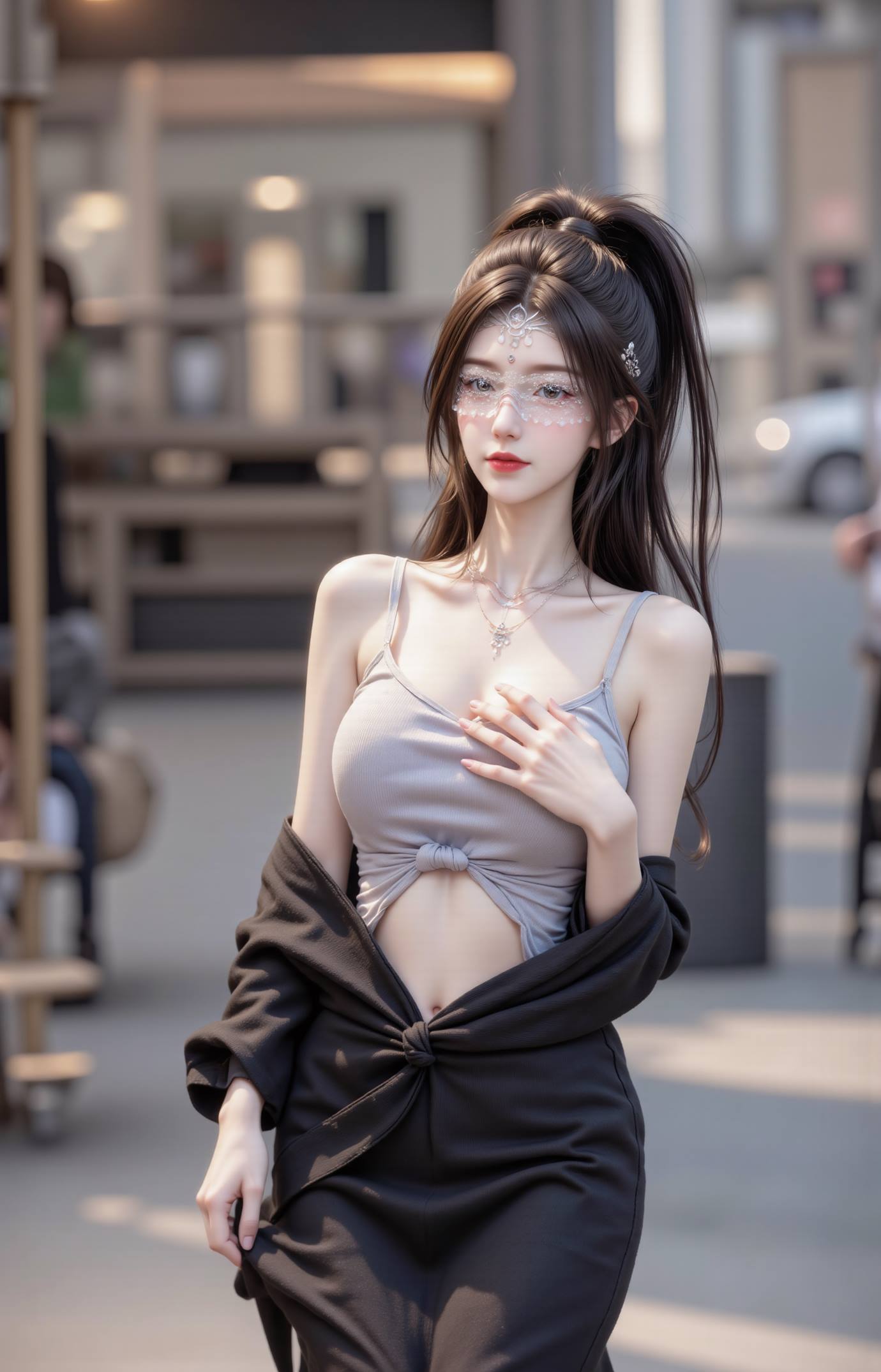 图片[46]-AI绘画 537 兰若[93P] – 速更版-美库