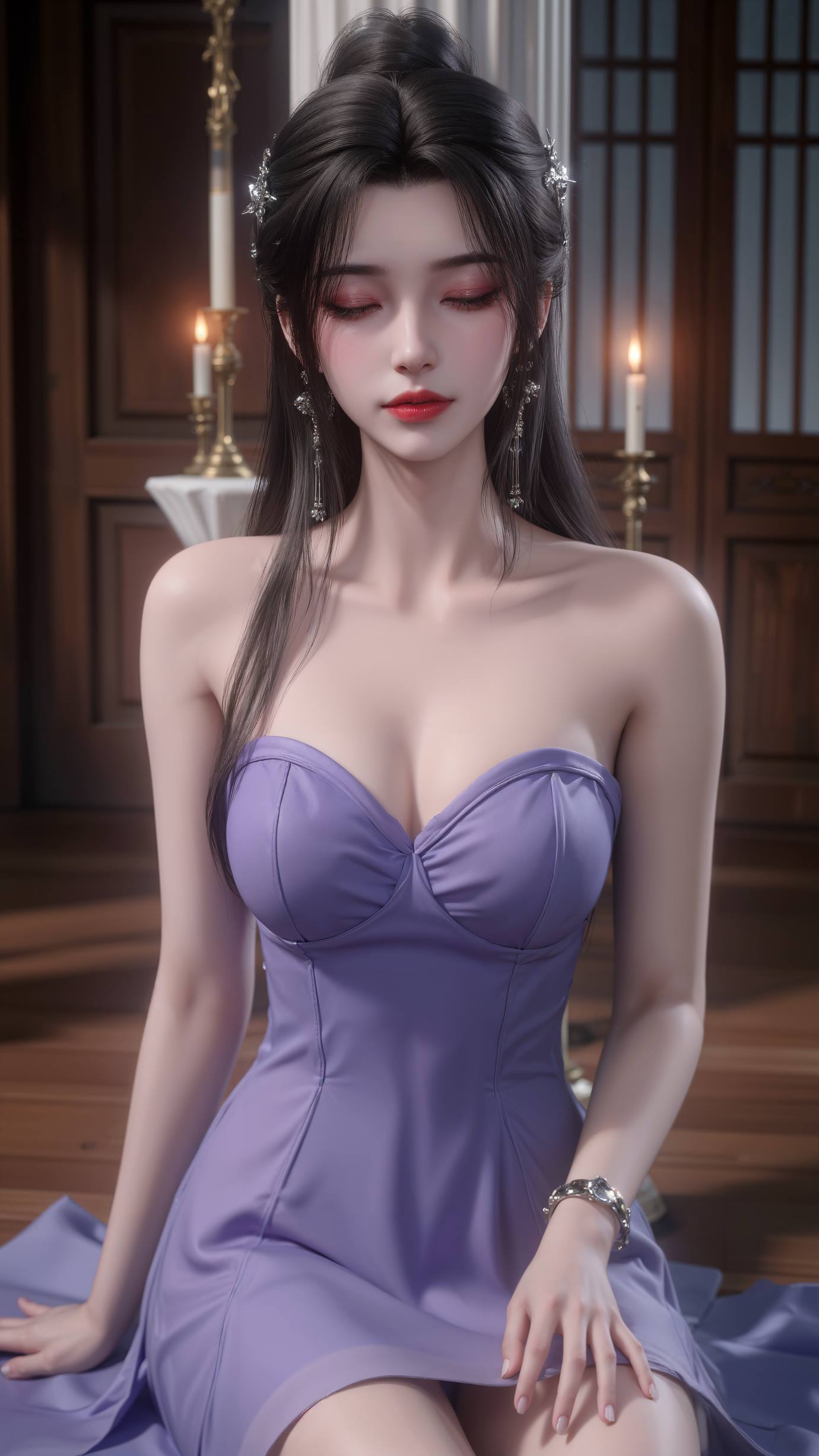 图片[77]-AI绘画 538 李慕婉[100P] – 速更版-美库