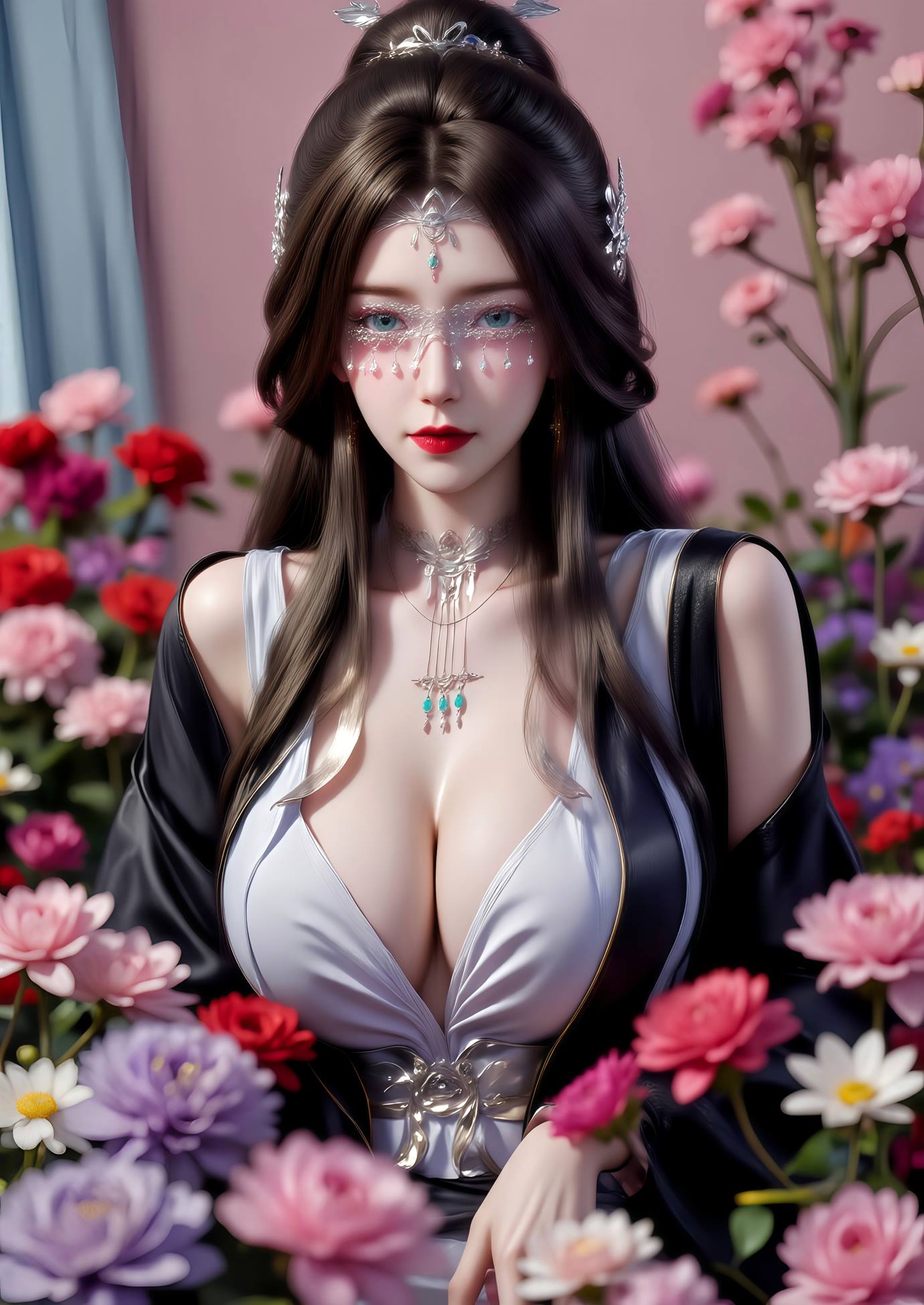 图片[89]-AI绘画 537 兰若[93P] – 速更版-美库