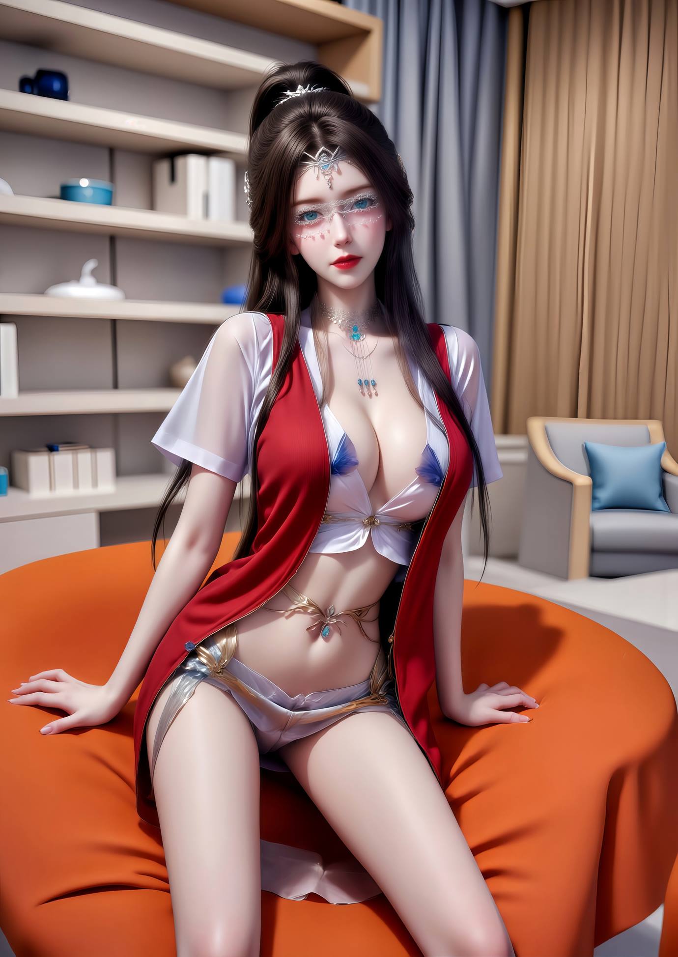 图片[93]-AI绘画 537 兰若[93P] – 速更版-美库