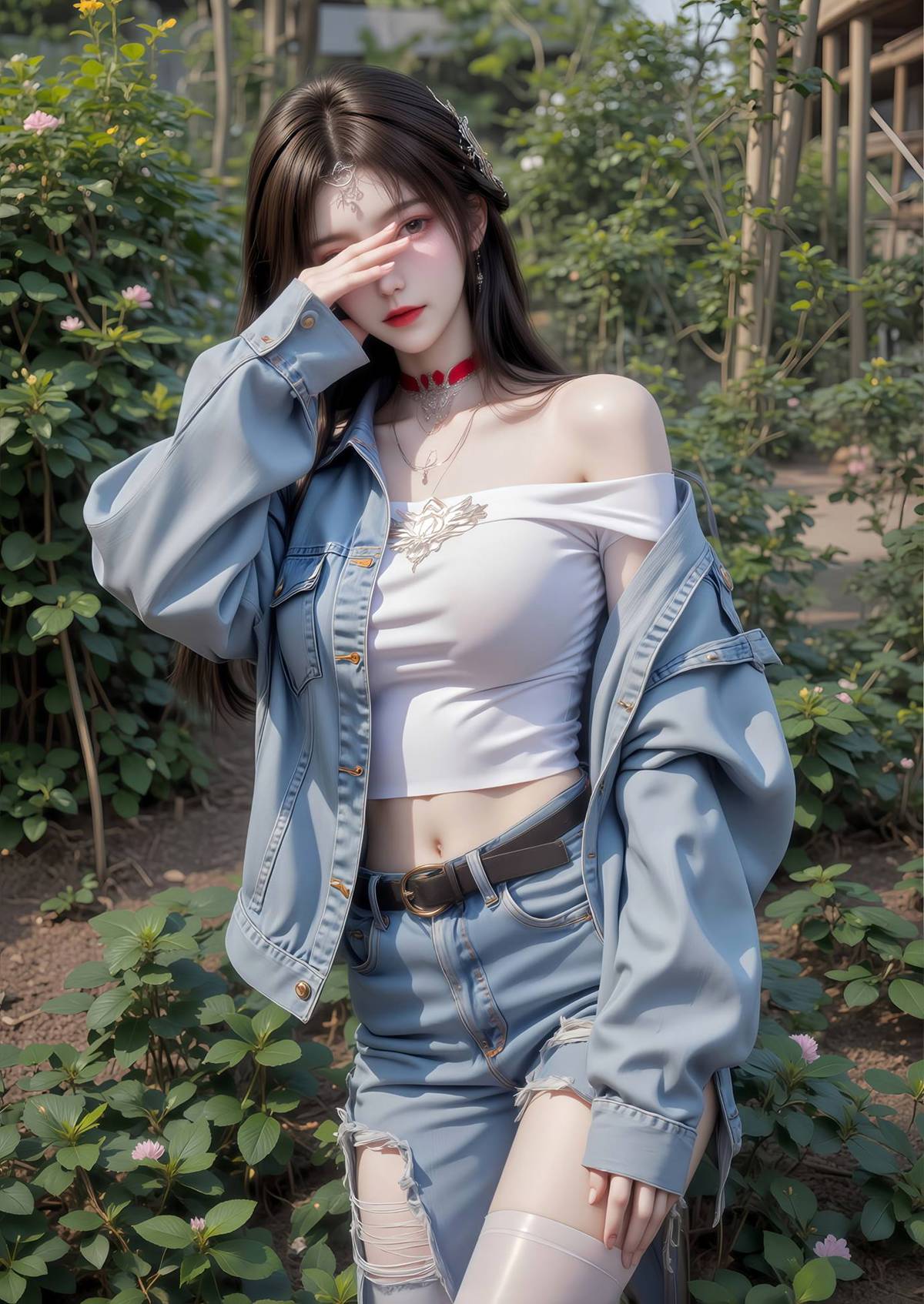 图片[94]-AI绘画 537 兰若[93P] – 速更版-美库