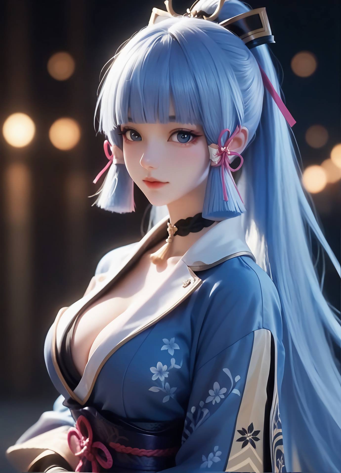 AI绘画 539 神里绫华[32P] - 速更版-绅士图