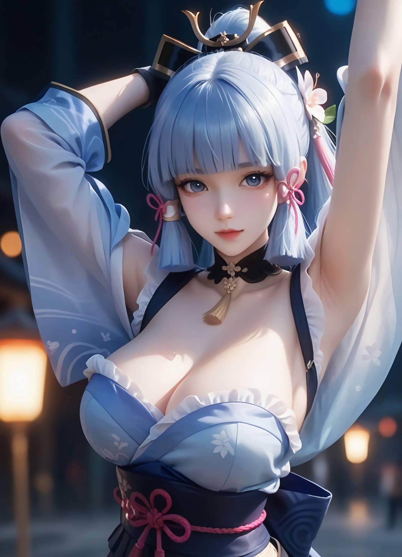 图片[12]-AI绘画 539 神里绫华[32P] – 速更版-美库