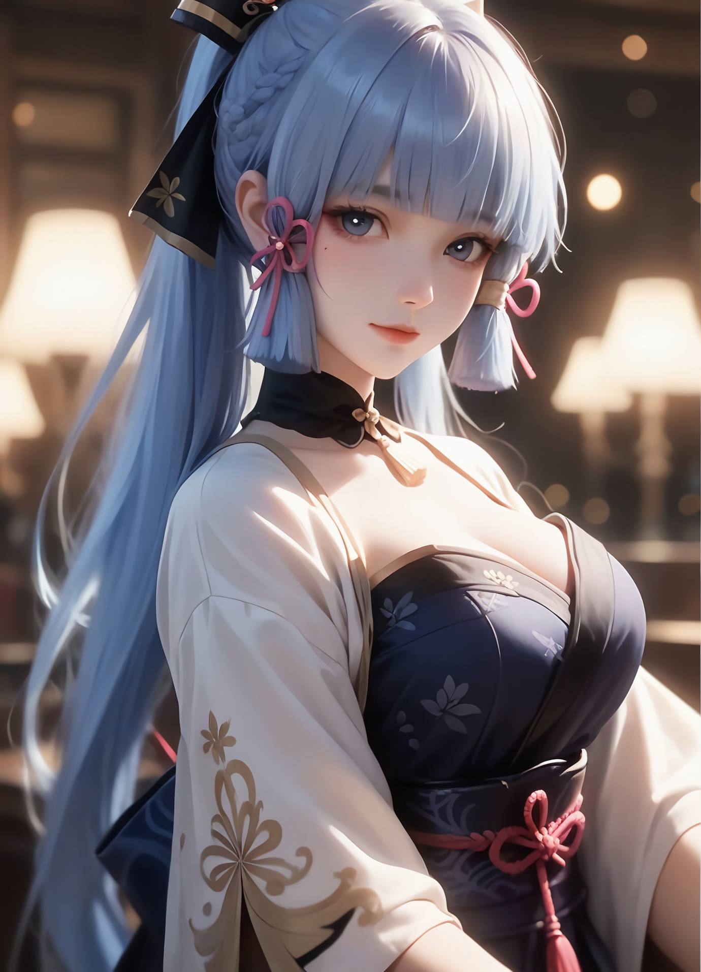 图片[13]-AI绘画 539 神里绫华[32P] – 速更版-美库