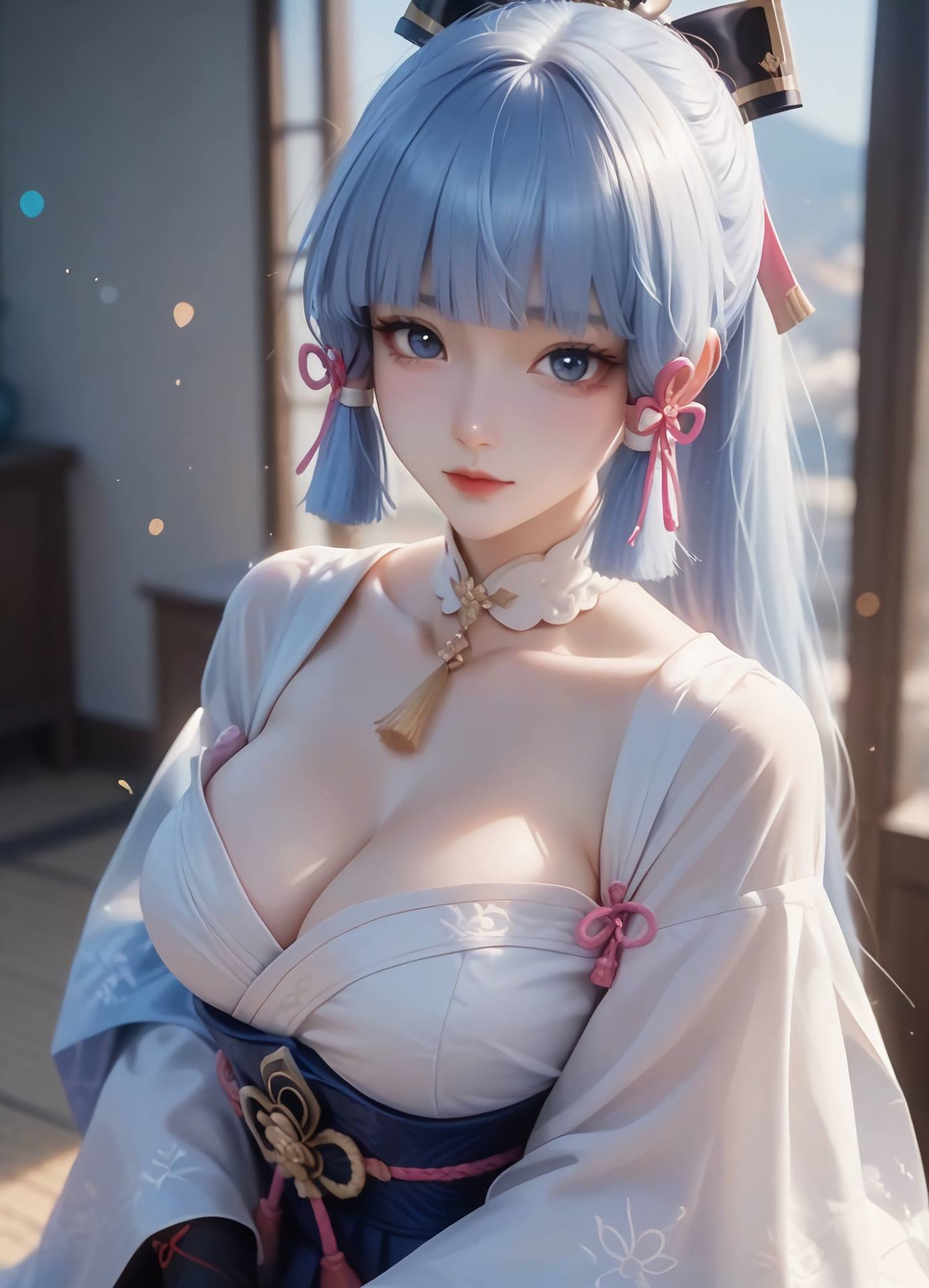 图片[15]-AI绘画 539 神里绫华[32P] – 速更版-美库