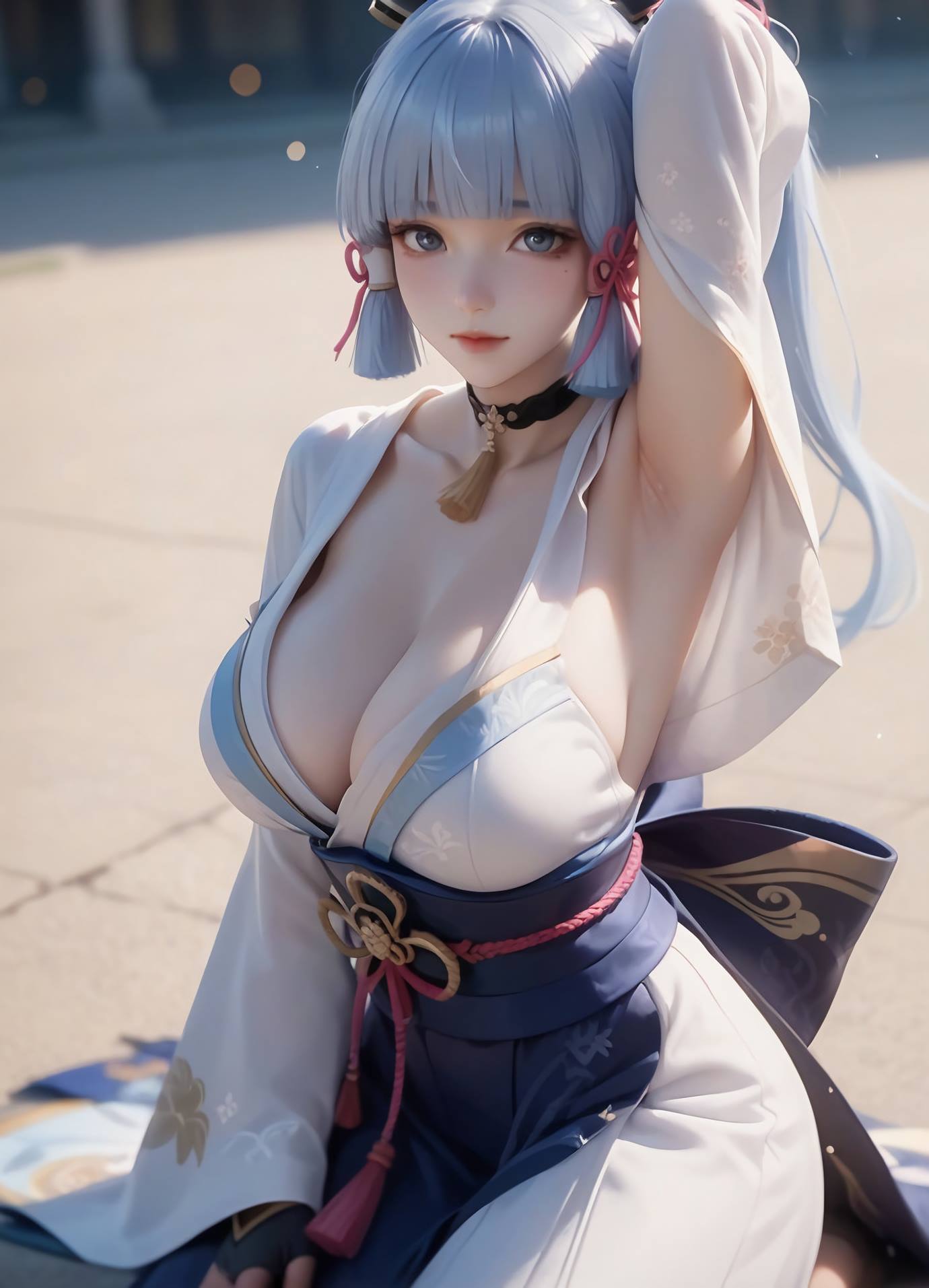 图片[22]-AI绘画 539 神里绫华[32P] – 速更版-美库