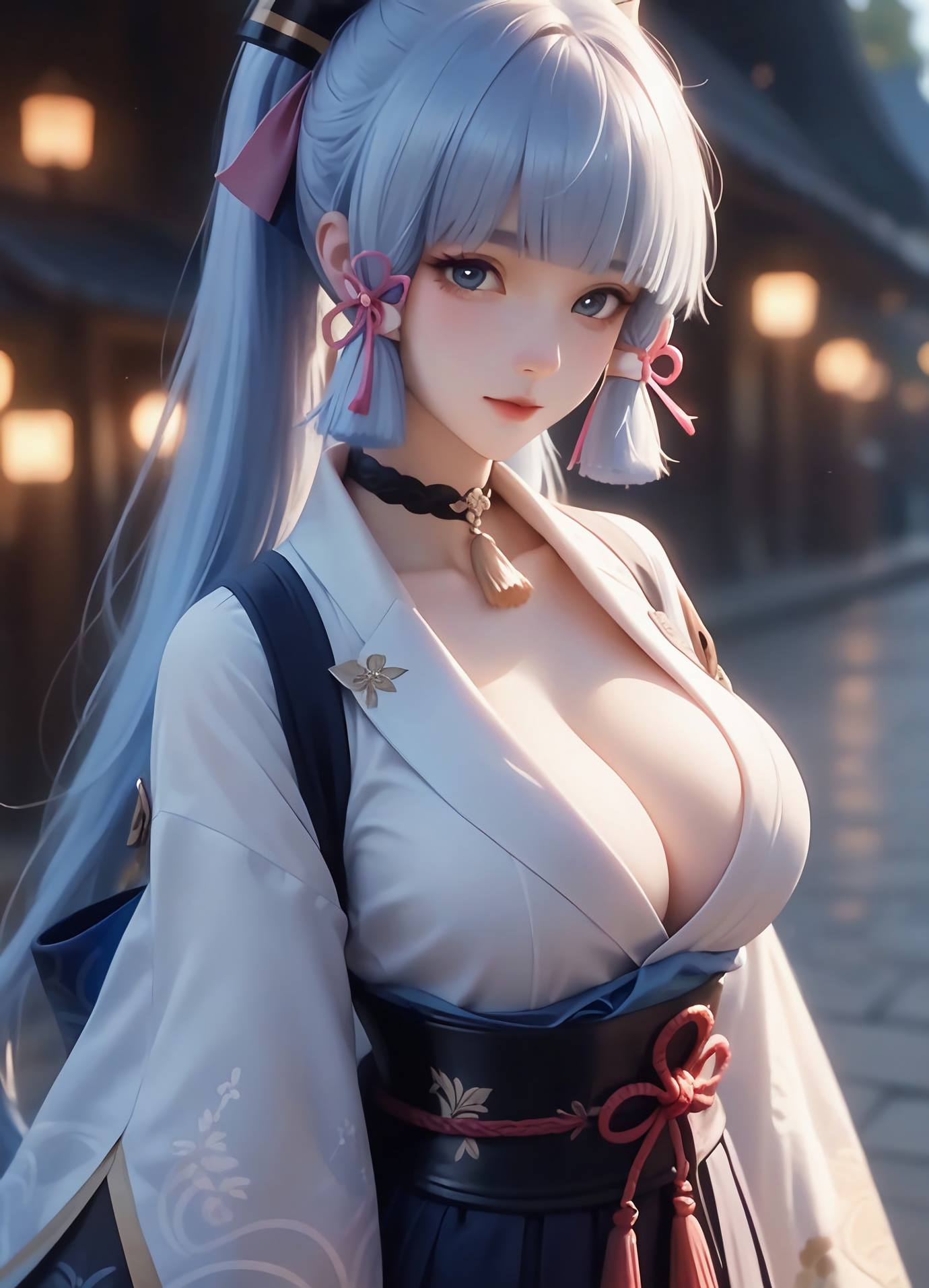 图片[29]-AI绘画 539 神里绫华[32P] – 速更版-美库