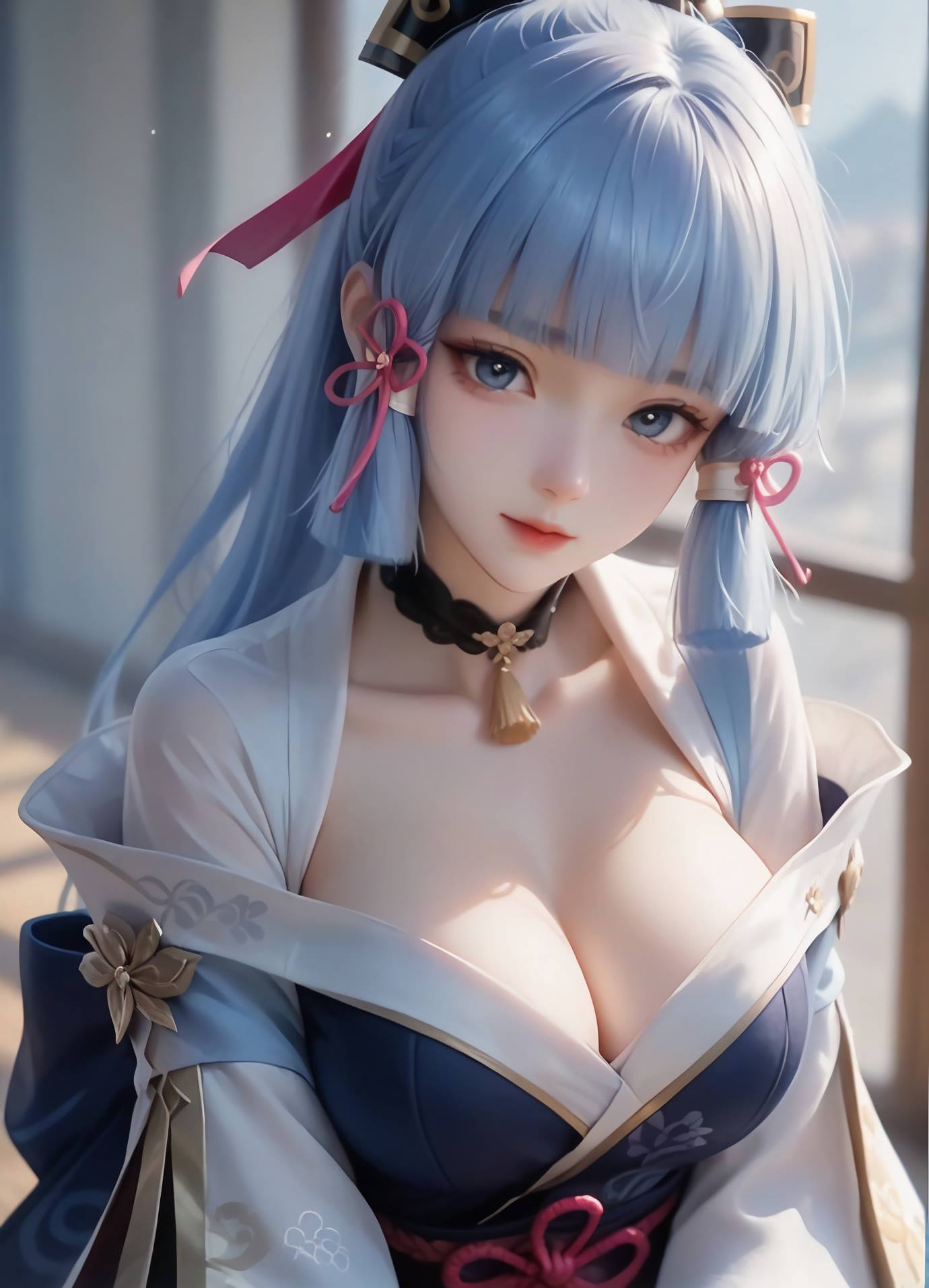 图片[30]-AI绘画 539 神里绫华[32P] – 速更版-美库