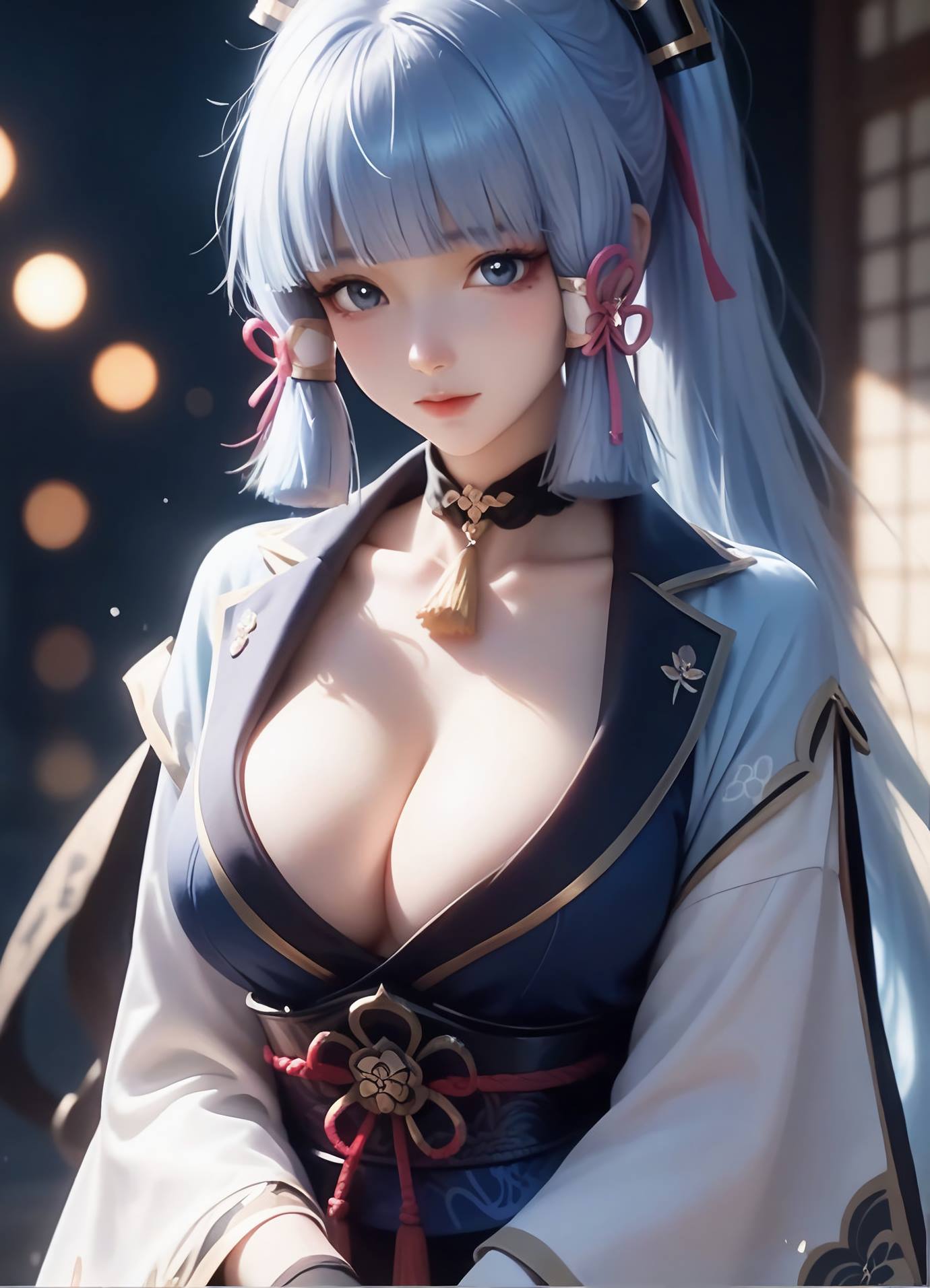 图片[33]-AI绘画 539 神里绫华[32P] – 速更版-美库