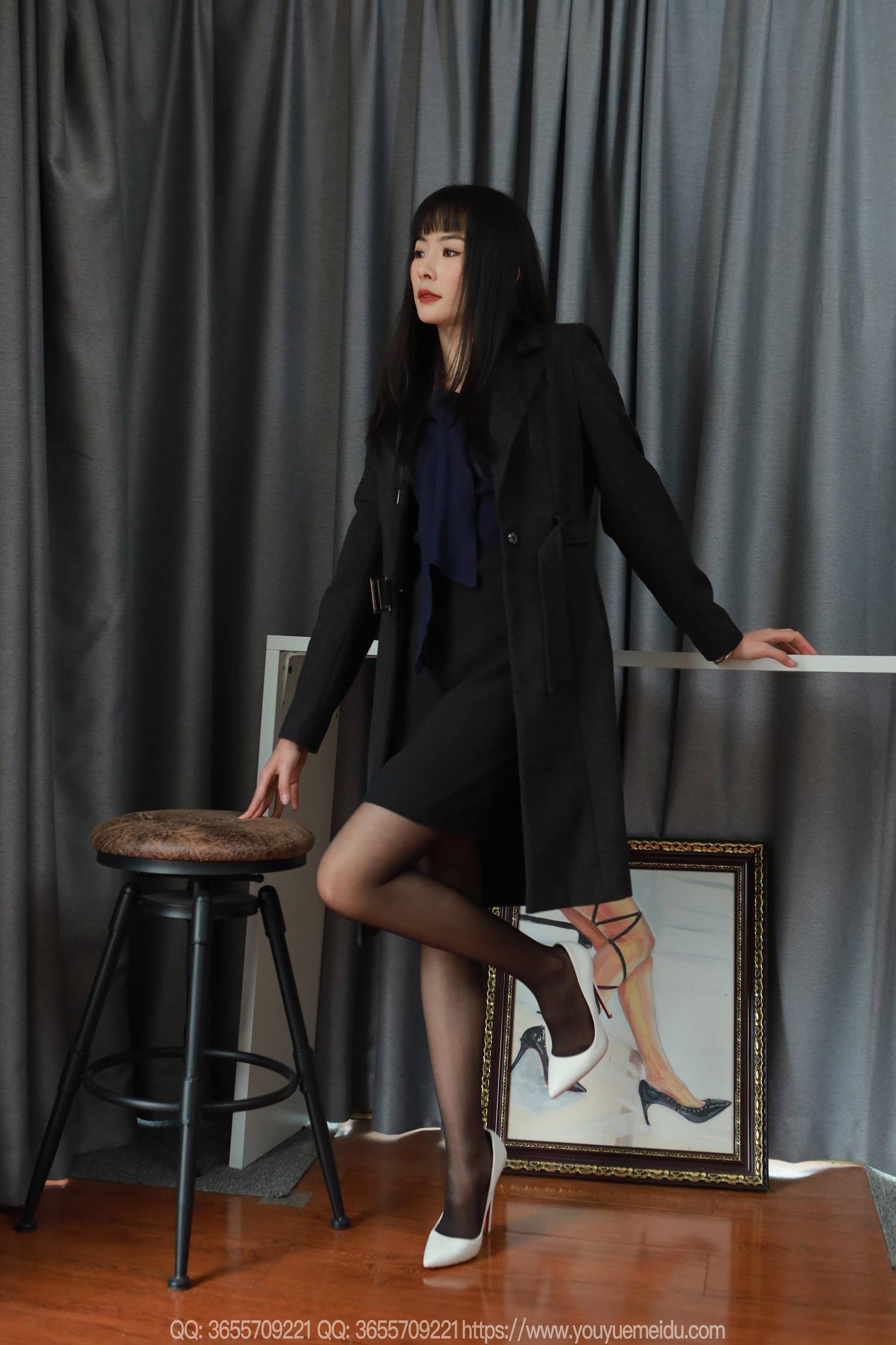 图片[15]-[IESS异思趣向] 2025.04.01 丝享家2016：小金《黑丝平刘海》[95P] – 速更版-美库