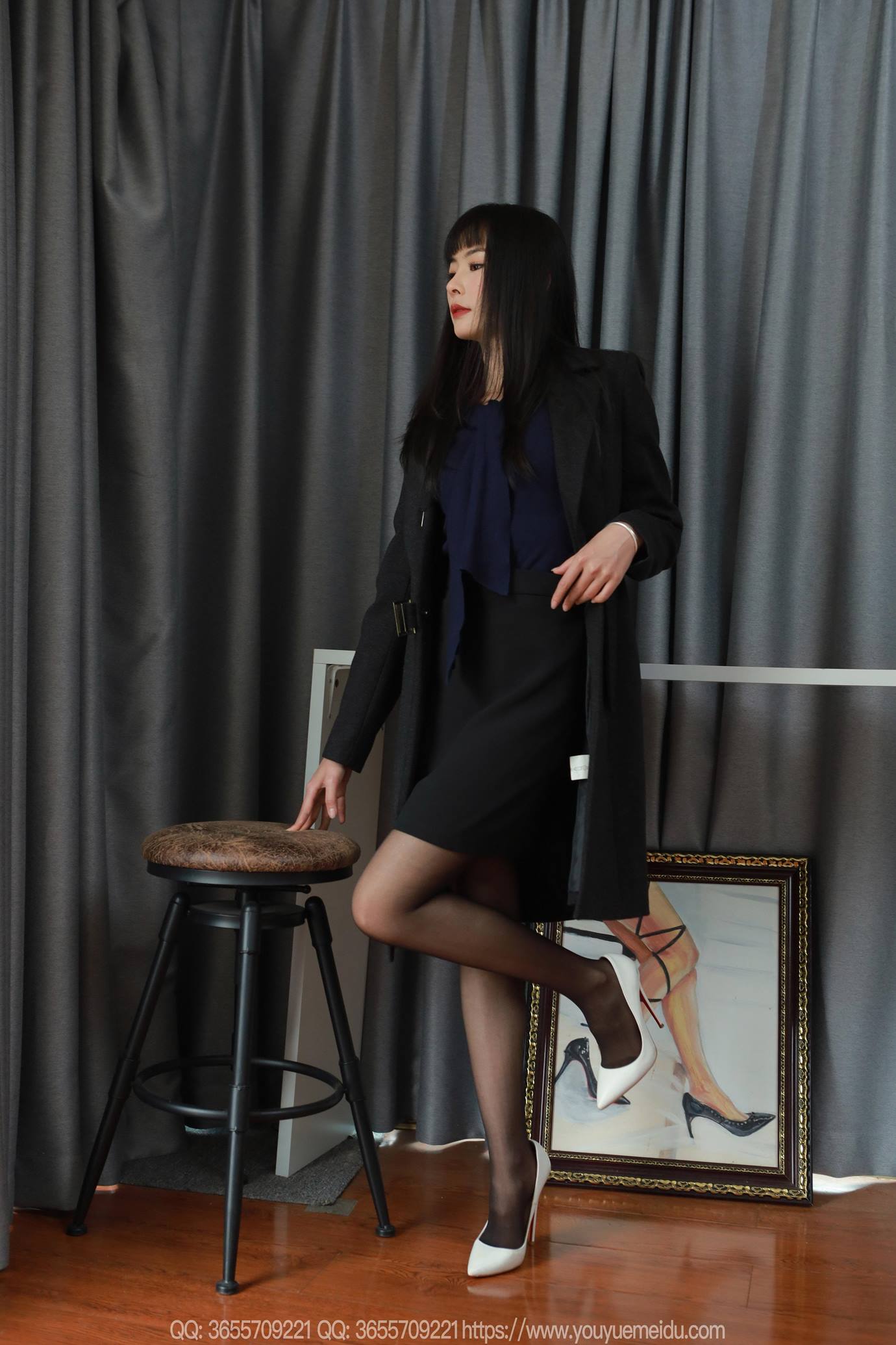 图片[17]-[IESS异思趣向] 2025.04.01 丝享家2016：小金《黑丝平刘海》[95P] – 速更版-美库