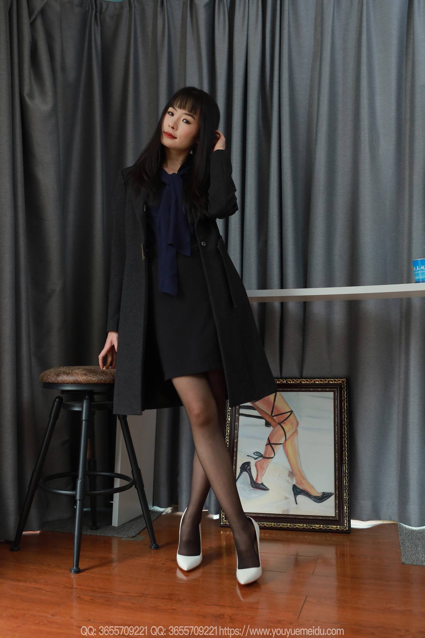 图片[22]-[IESS异思趣向] 2025.04.01 丝享家2016：小金《黑丝平刘海》[95P] – 速更版-美库