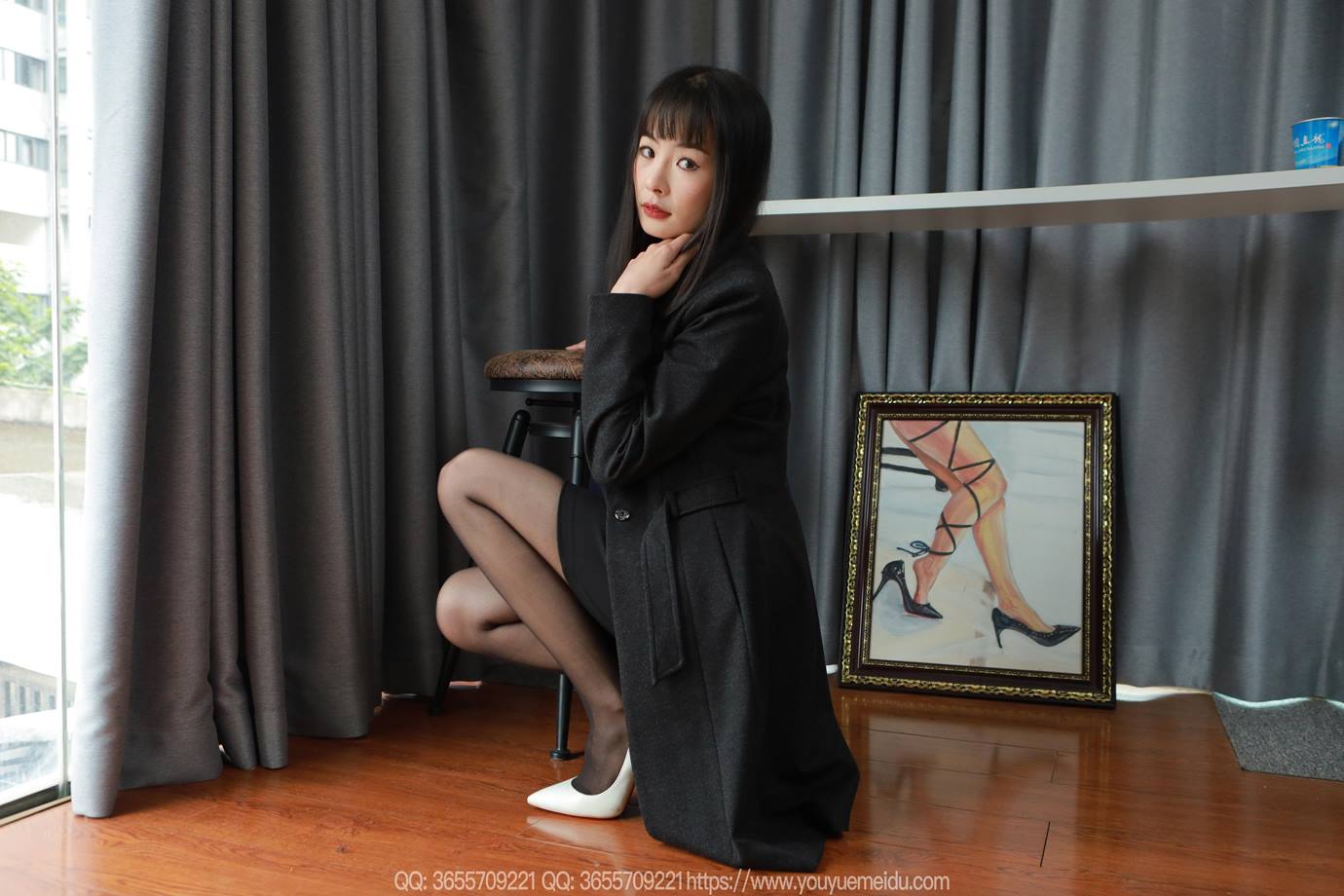 图片[24]-[IESS异思趣向] 2025.04.01 丝享家2016：小金《黑丝平刘海》[95P] – 速更版-美库