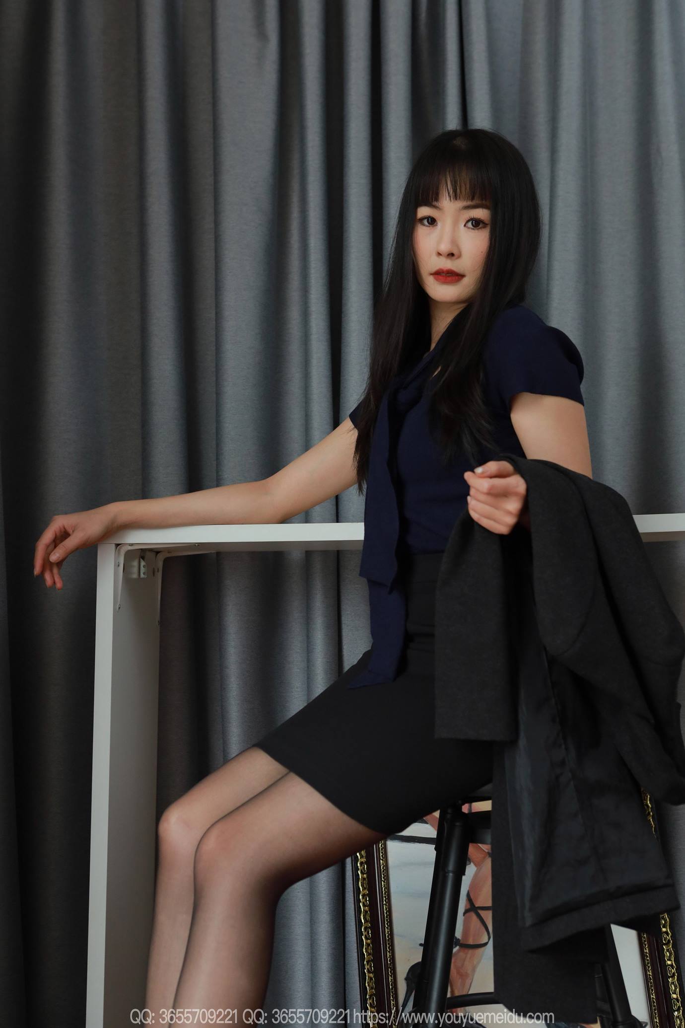 图片[62]-[IESS异思趣向] 2025.04.01 丝享家2016：小金《黑丝平刘海》[95P] – 速更版-美库