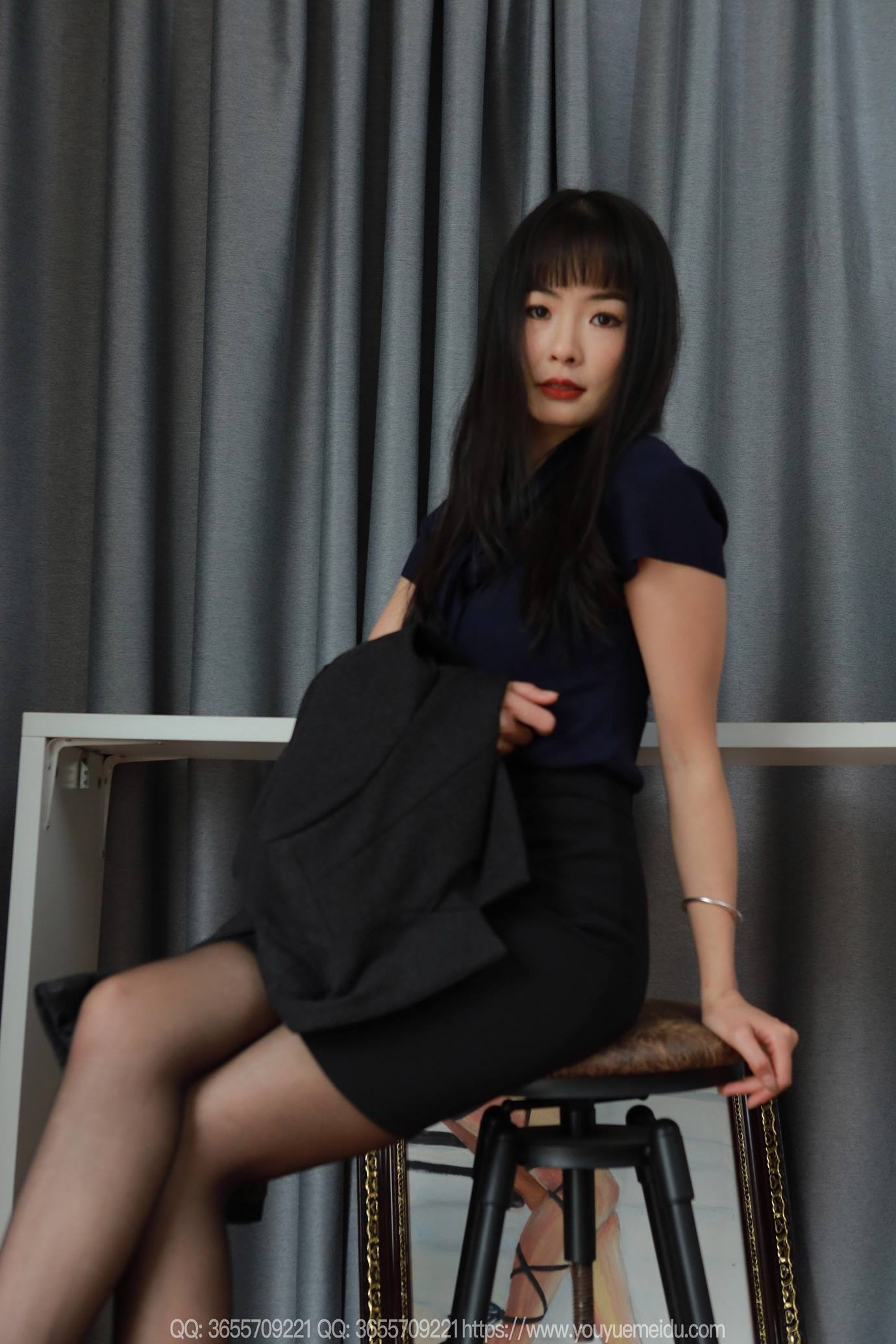 图片[66]-[IESS异思趣向] 2025.04.01 丝享家2016：小金《黑丝平刘海》[95P] – 速更版-美库