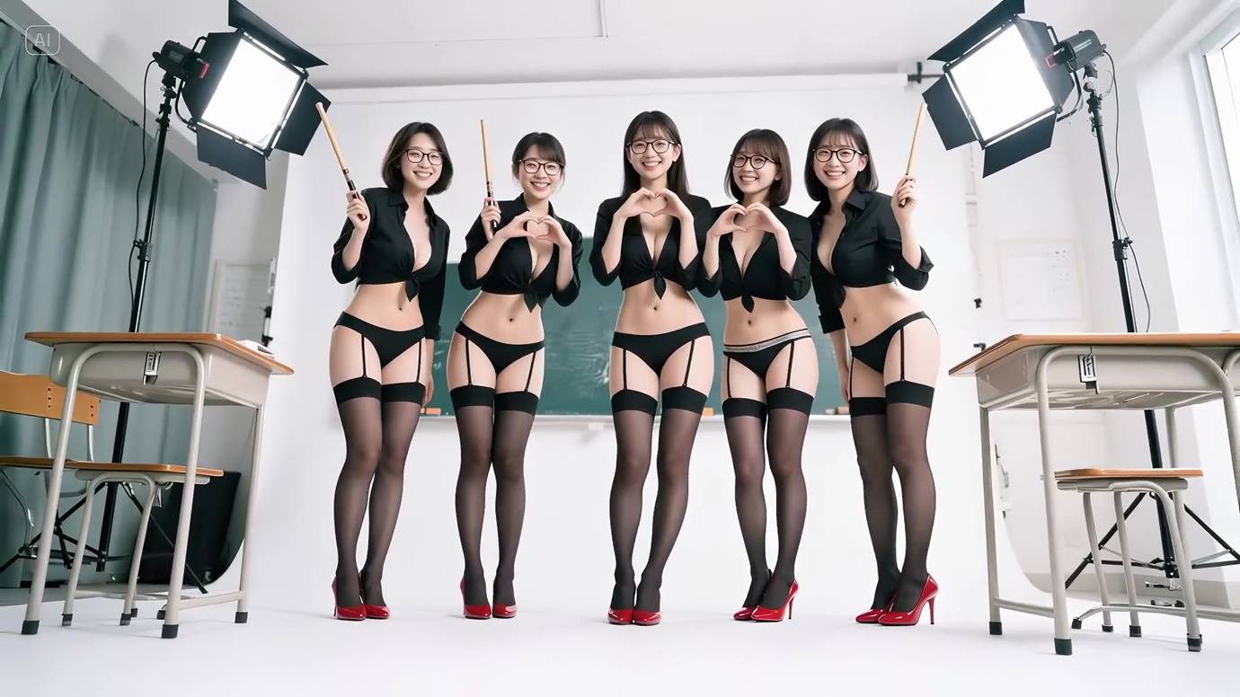 图片[14]-AI Video 052 Flight Attendant, Intern, Teacher _ Nurse_ April Photoshoot Collection[20P] – 速更版-美库