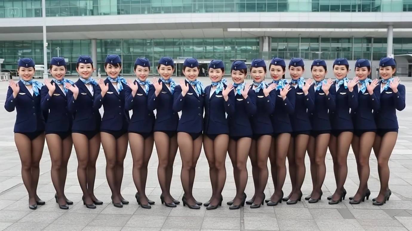 图片[20]-AI Video 052 Flight Attendant, Intern, Teacher _ Nurse_ April Photoshoot Collection[20P] – 速更版-美库