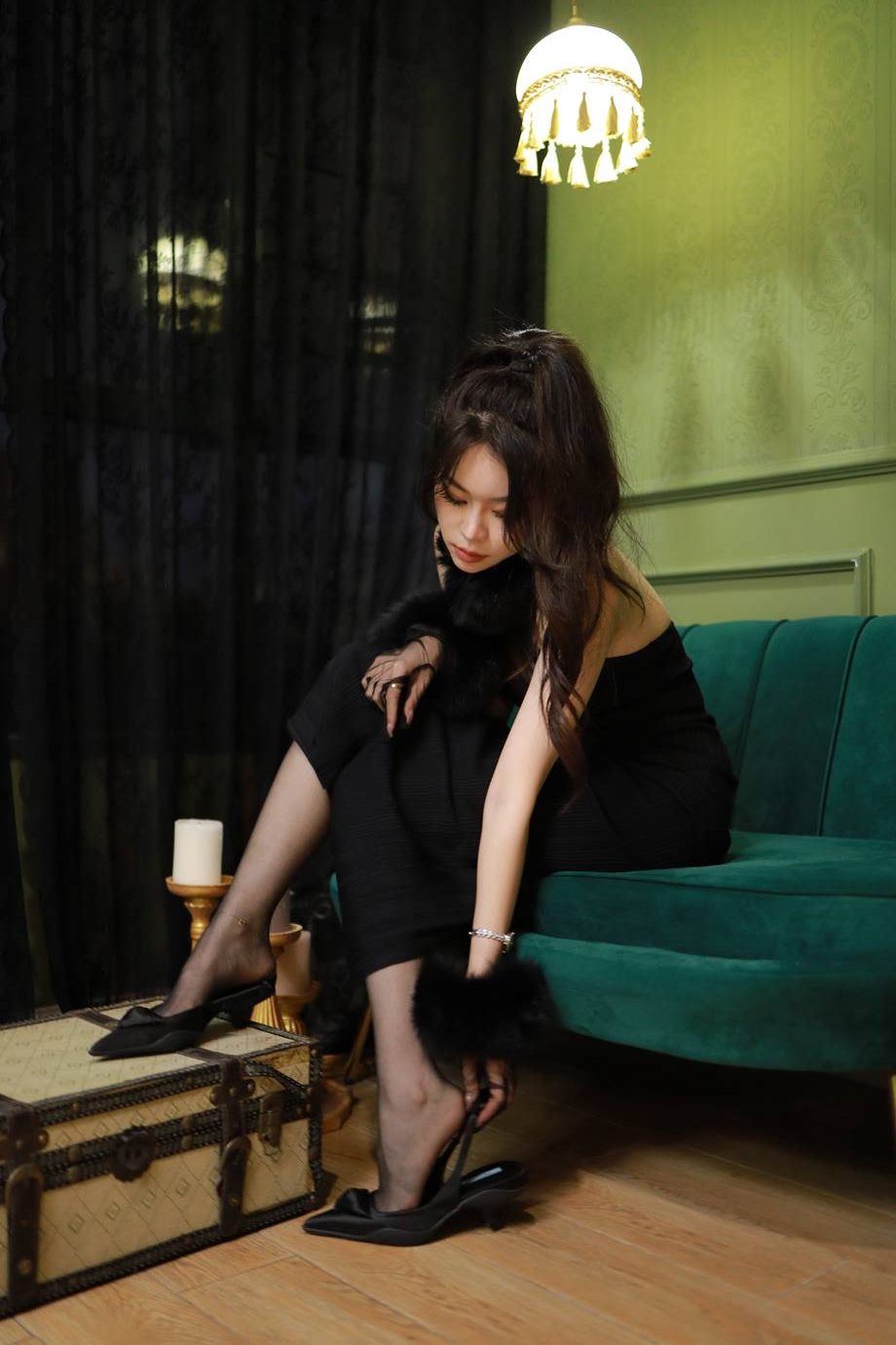 图片[26]-Sia不吃鱼  – 黑丝贵妇[98P] – 速更版-美库