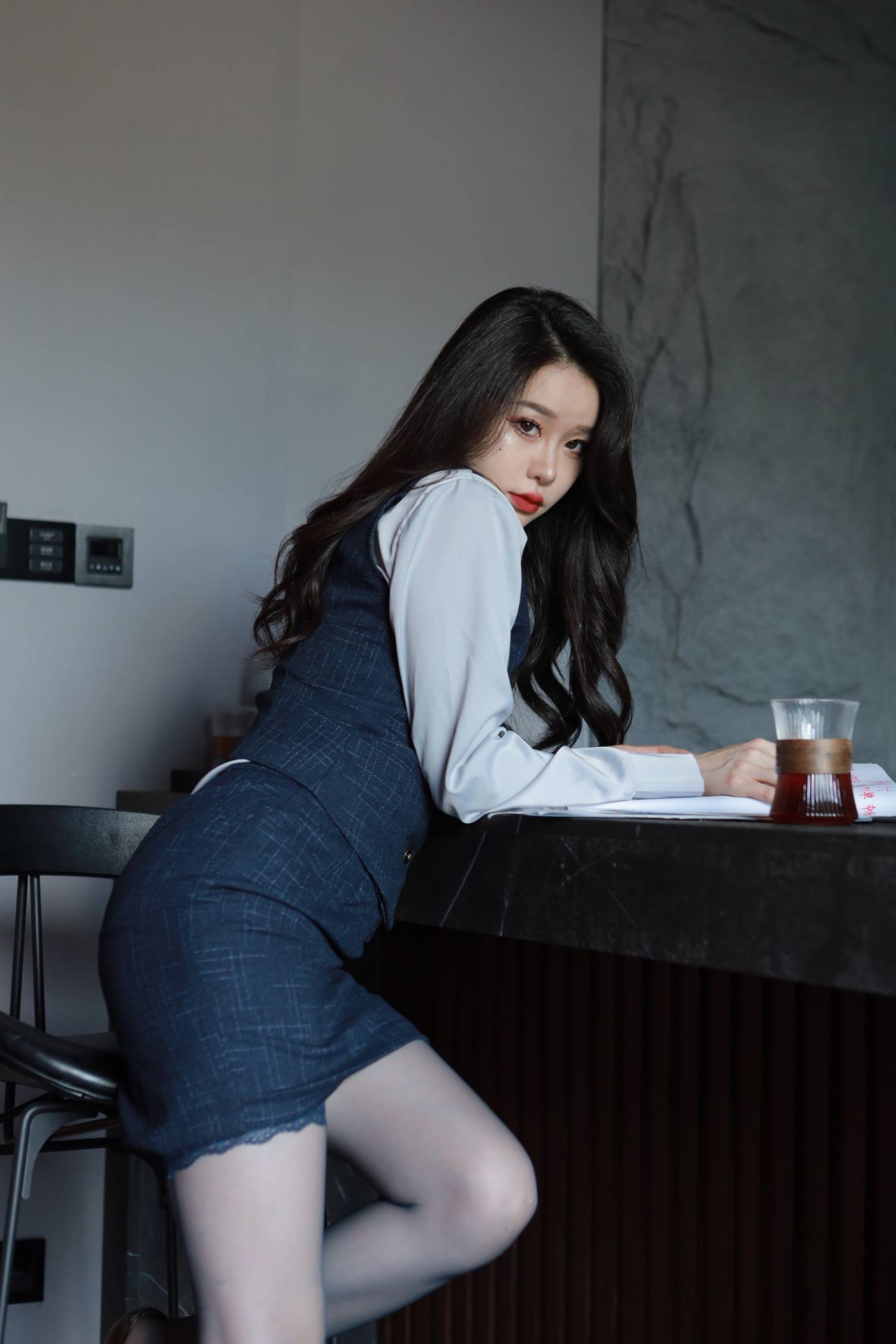 图片[117]-Sia不吃鱼 – 蕾丝边黑丝[137P] – 速更版-美库