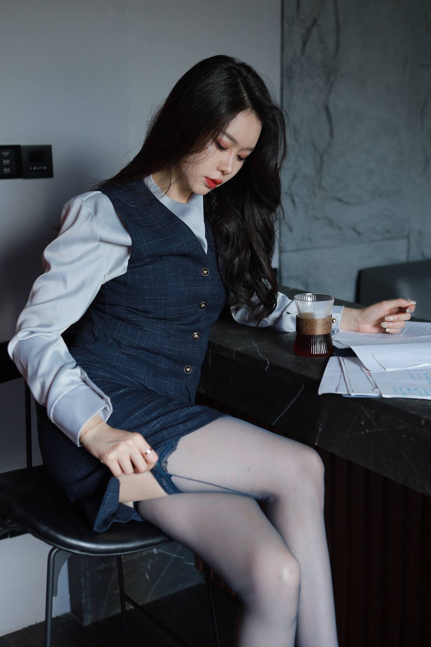 图片[122]-Sia不吃鱼 – 蕾丝边黑丝[137P] – 速更版-美库