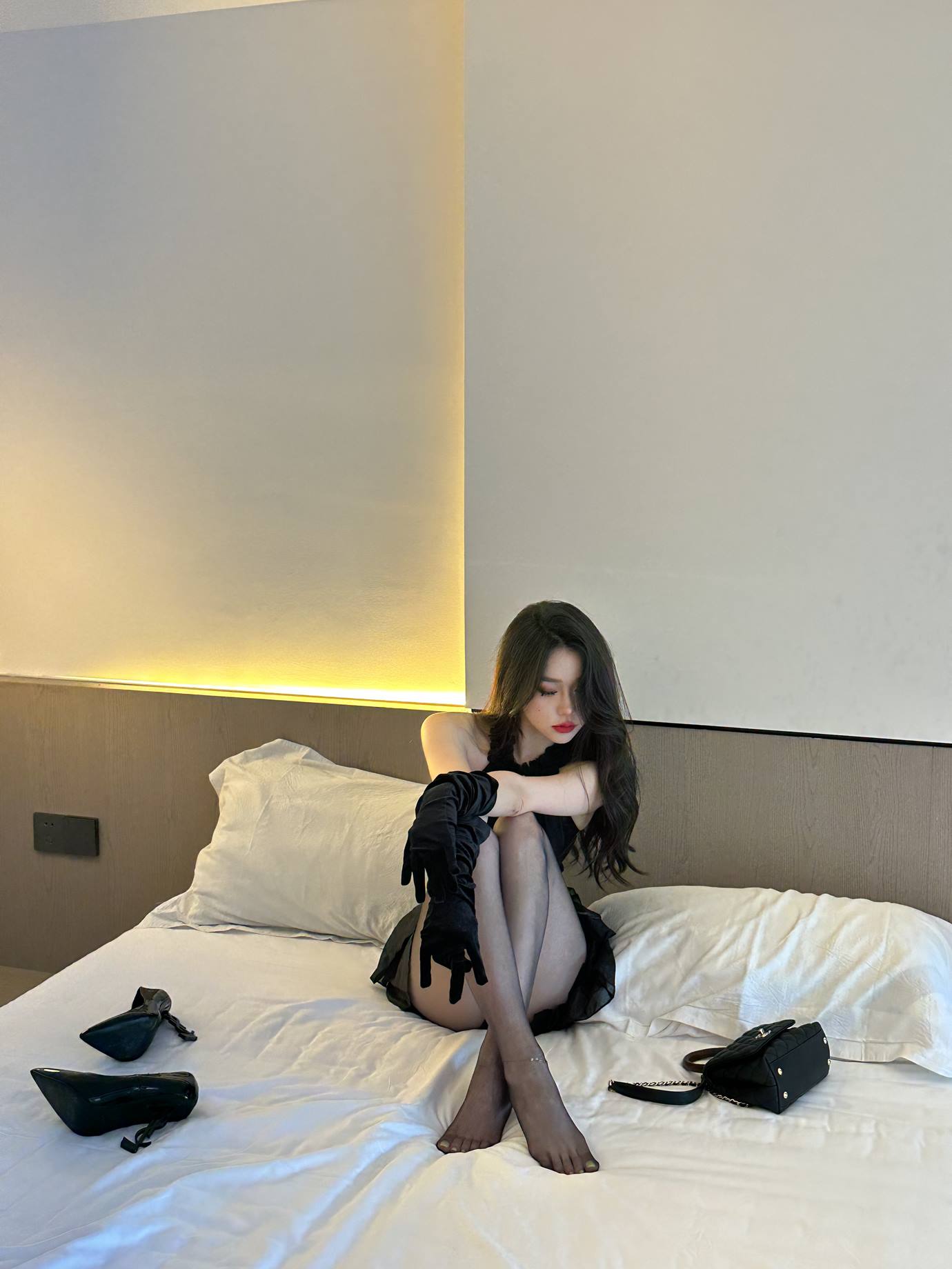 图片[30]-Sia不吃鱼 – 酒店黑色系[130P] – 速更版-美库