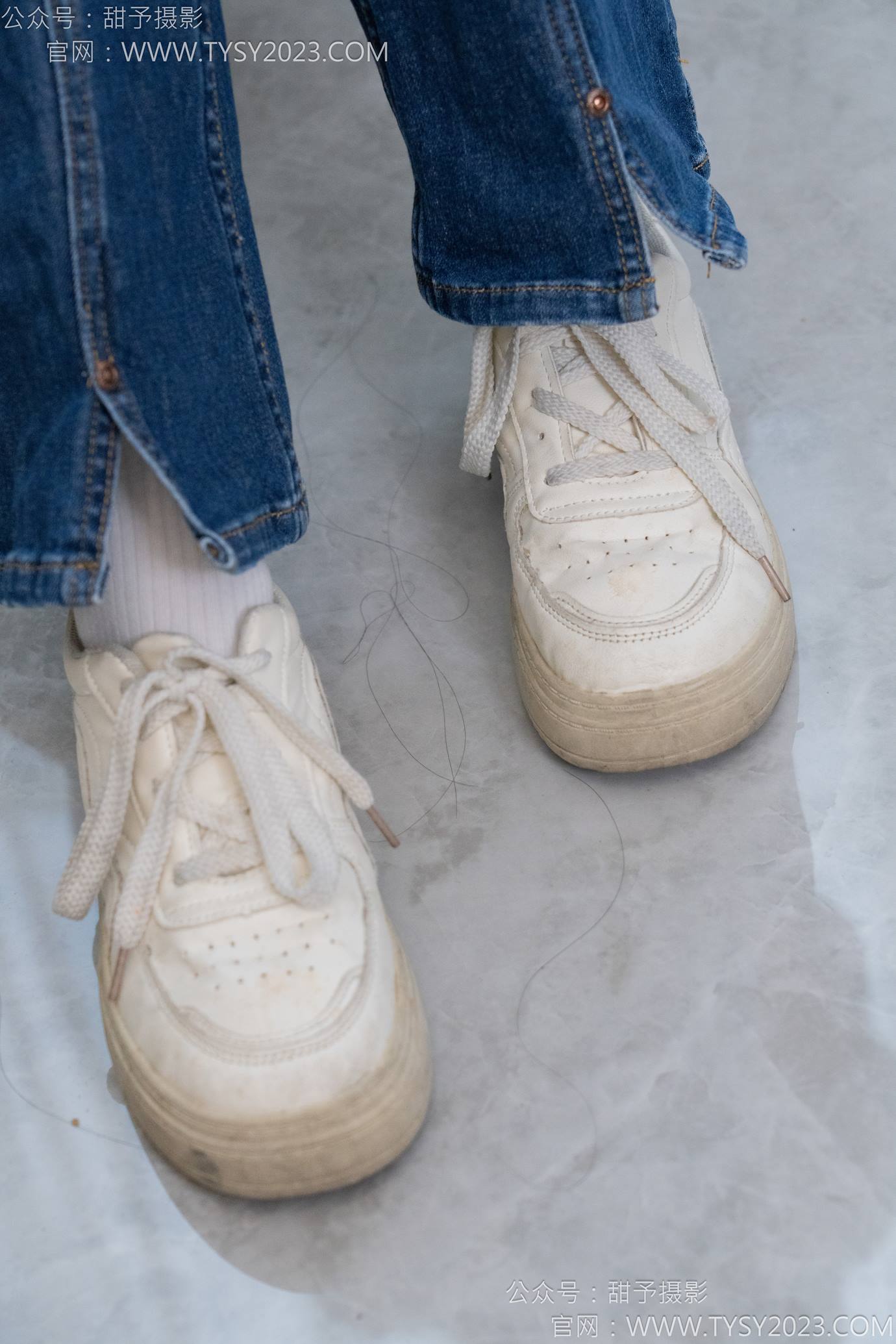 图片[15]-甜予摄影 NO.132 诺诺-板鞋、白棉袜、裸足[97P] – 速更版-美库