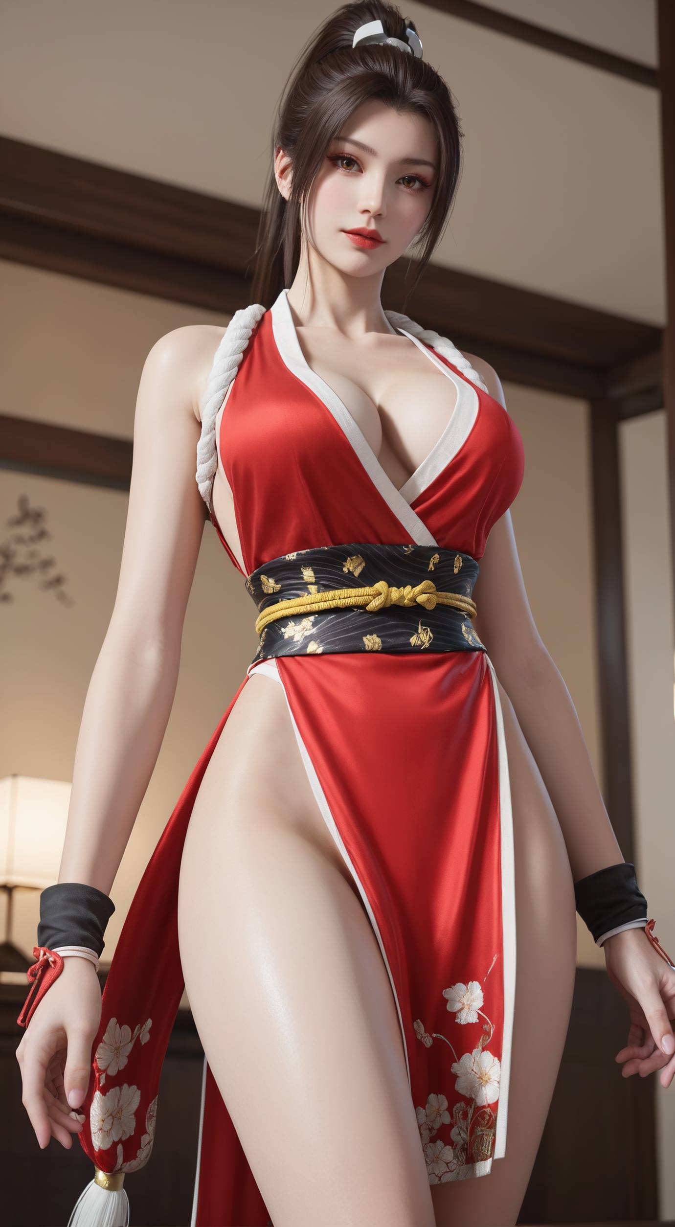 图片[16]-AI绘画 540 不知火舞[73P] – 速更版-美库