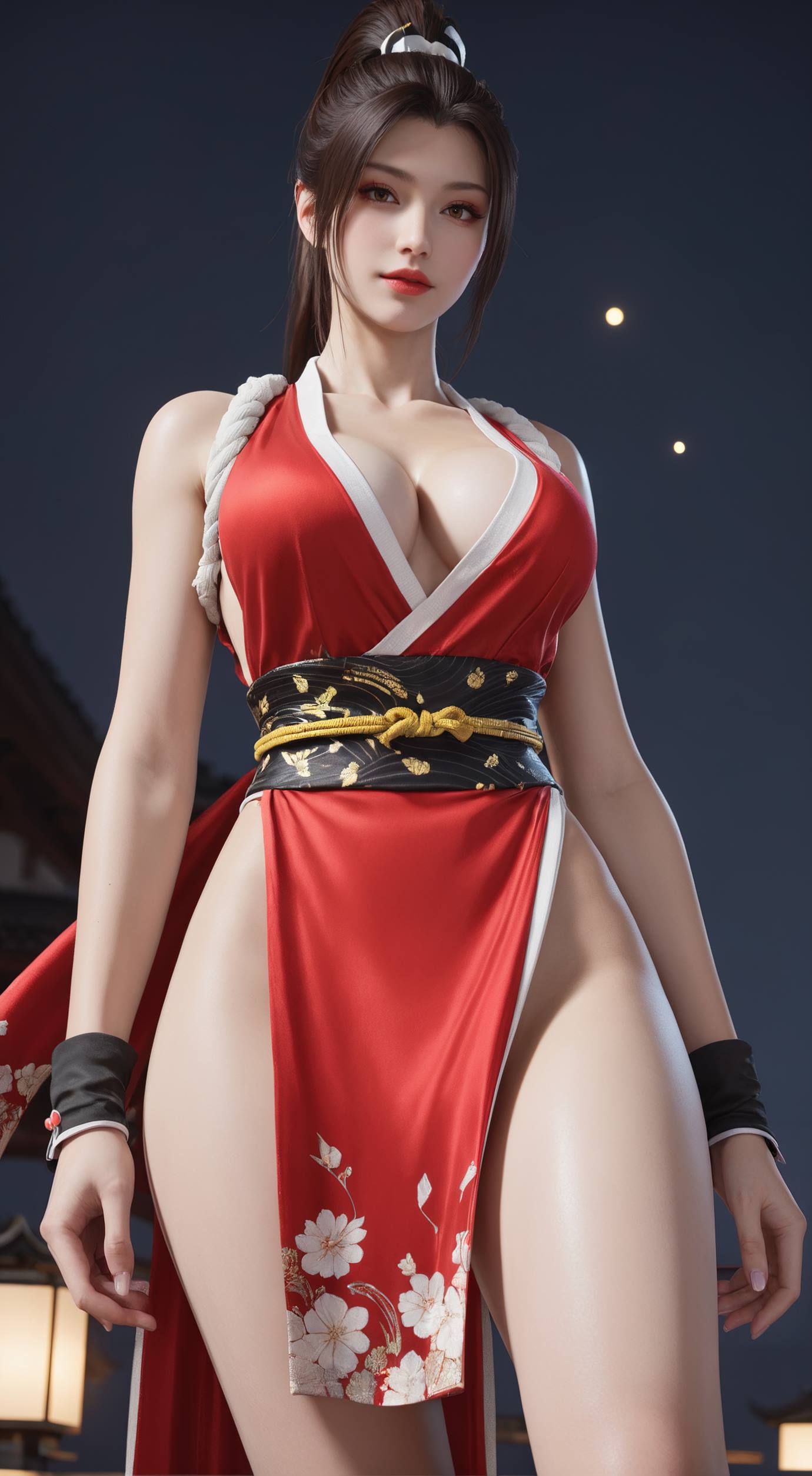 图片[17]-AI绘画 540 不知火舞[73P] – 速更版-美库