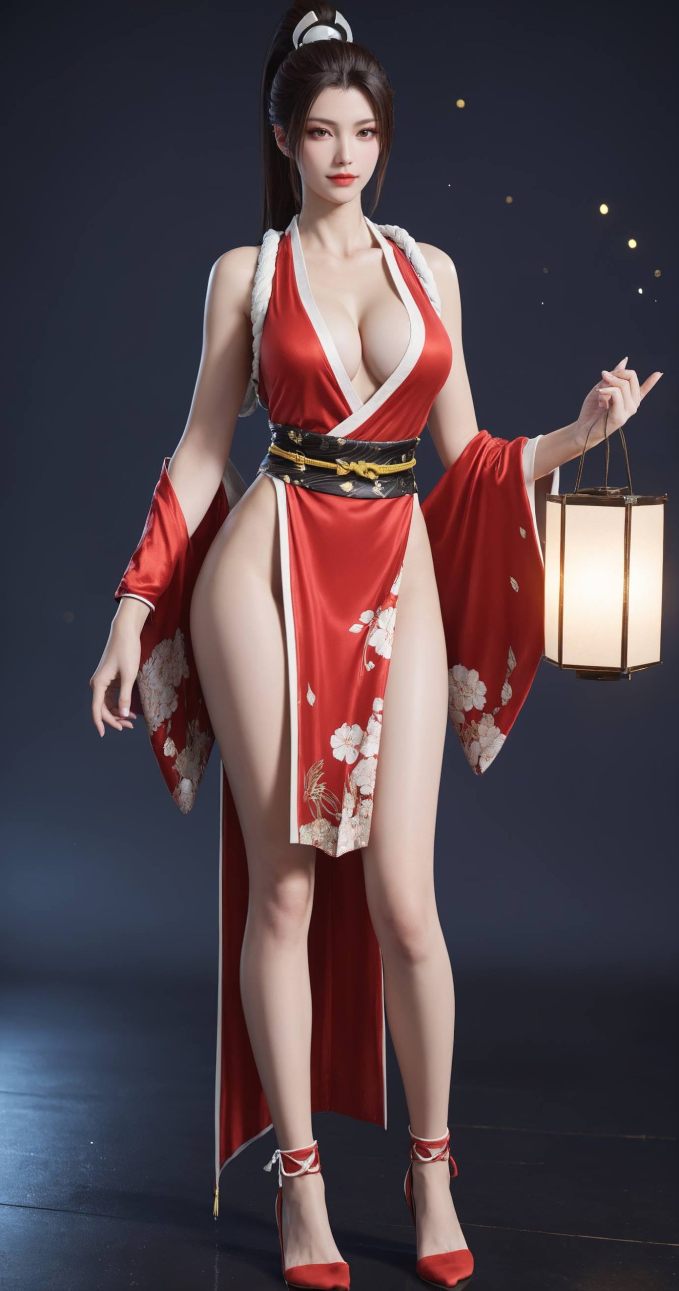 图片[21]-AI绘画 540 不知火舞[73P] – 速更版-美库