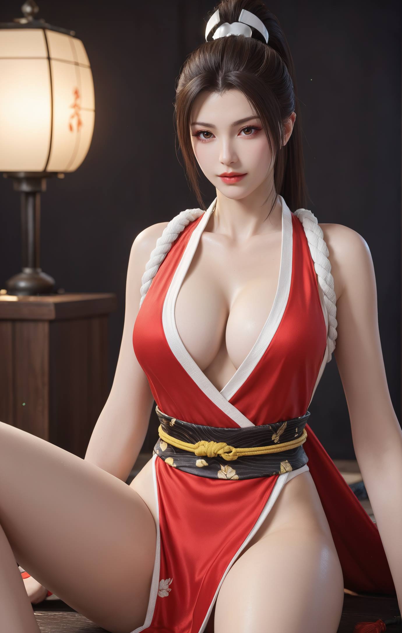 图片[24]-AI绘画 540 不知火舞[73P] – 速更版-美库