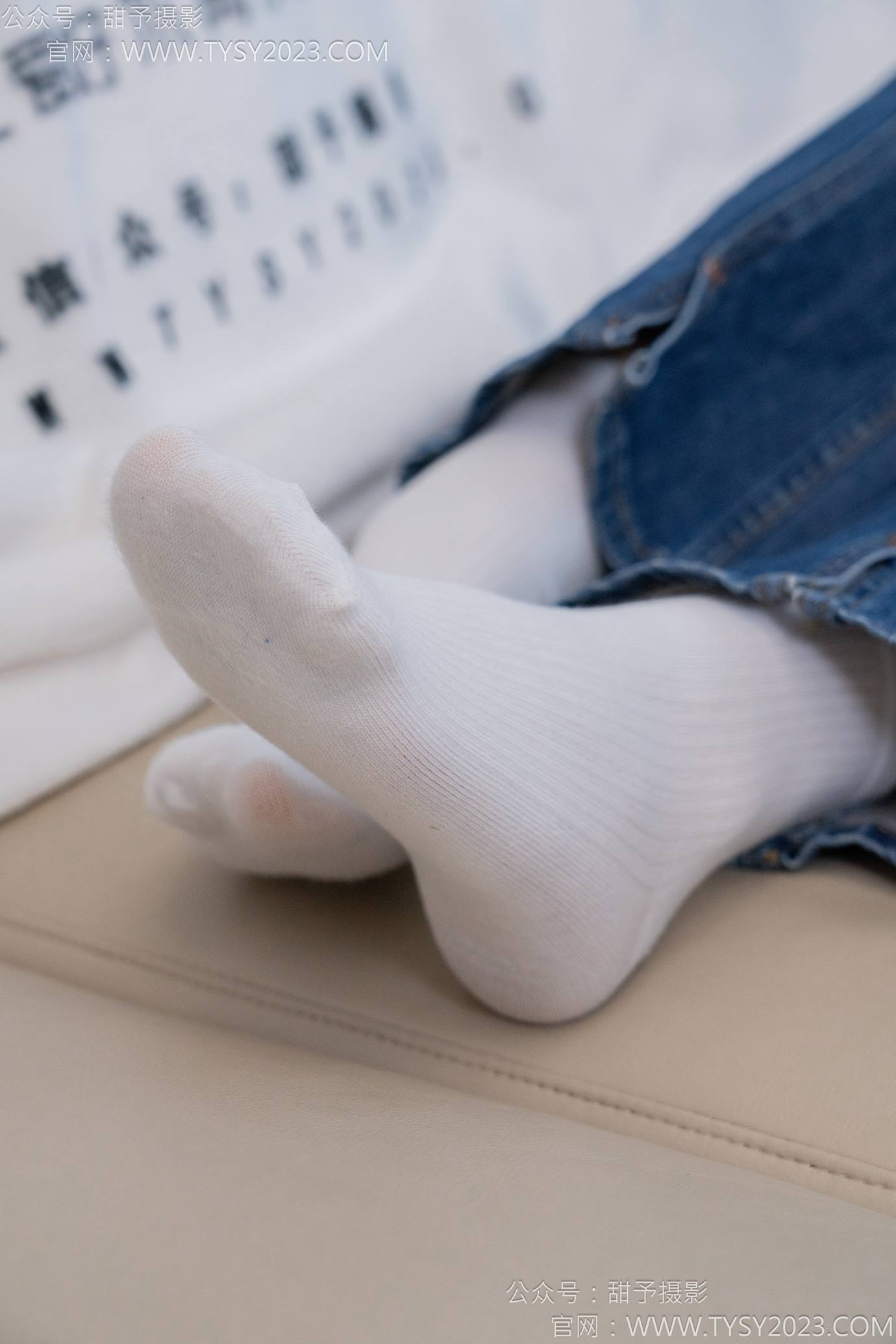 图片[39]-甜予摄影 NO.132 诺诺-板鞋、白棉袜、裸足[97P] – 速更版-美库