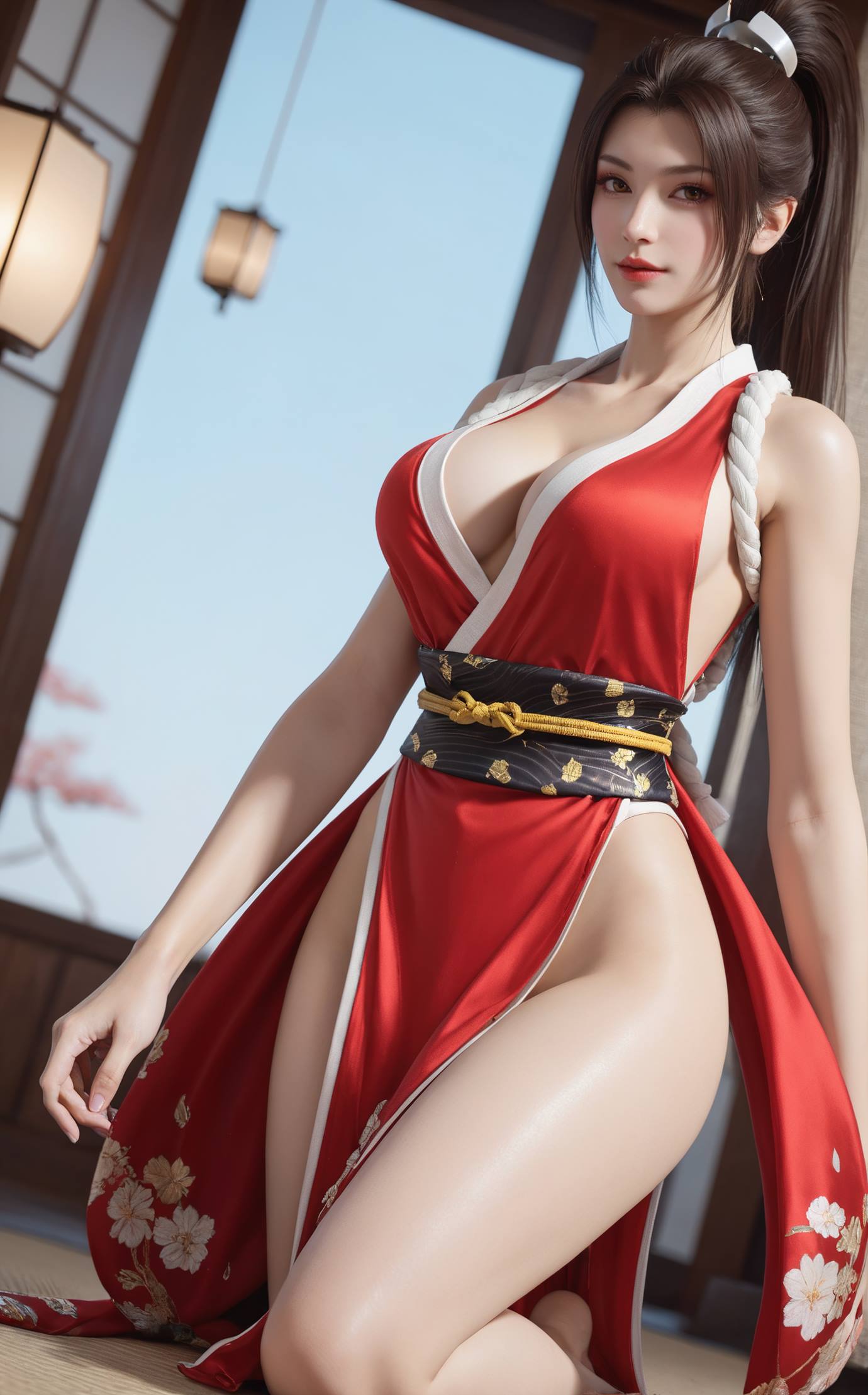 图片[50]-AI绘画 540 不知火舞[73P] – 速更版-美库