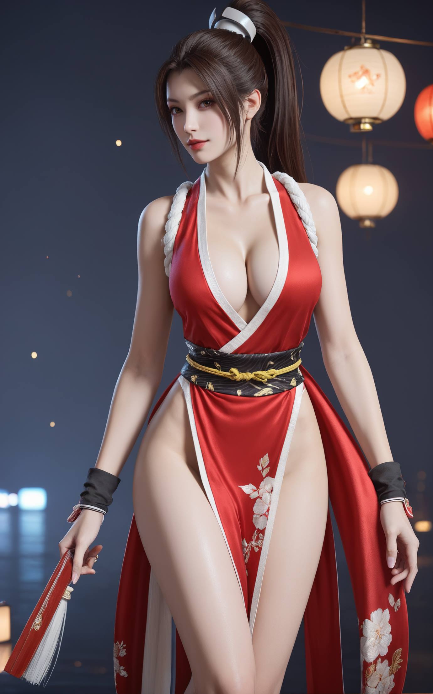 图片[64]-AI绘画 540 不知火舞[73P] – 速更版-美库