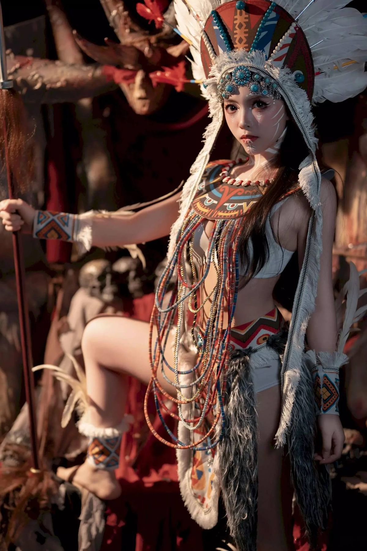 图片[10]-Bangni邦尼 – 印第安 (紫舞龙)[42P] – 速更版-美库