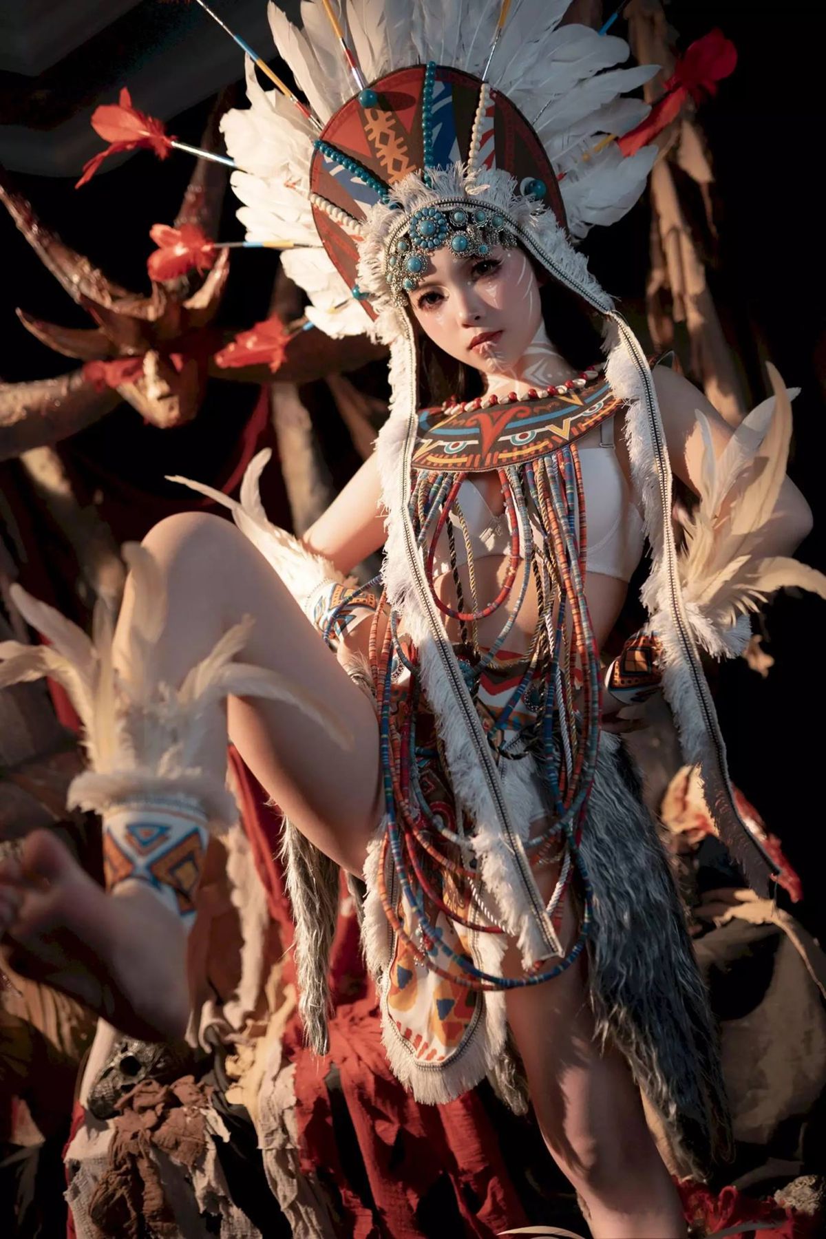 图片[19]-Bangni邦尼 – 印第安 (紫舞龙)[42P] – 速更版-美库