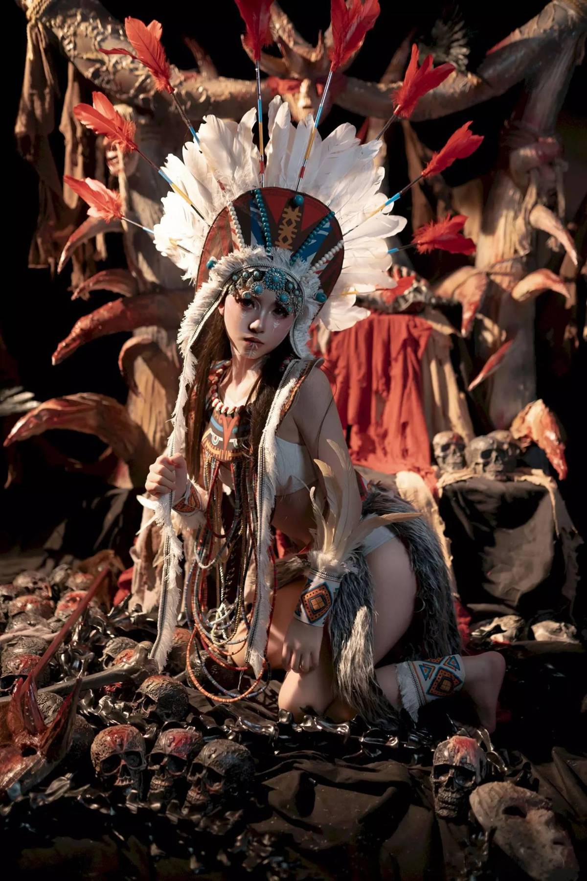 图片[23]-Bangni邦尼 – 印第安 (紫舞龙)[42P] – 速更版-美库