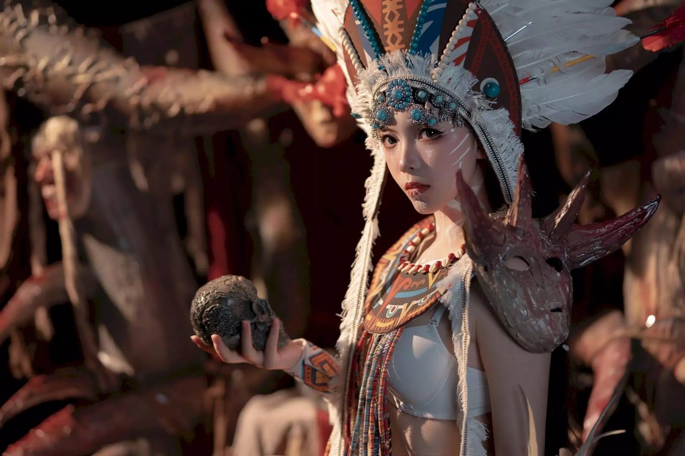 图片[33]-Bangni邦尼 – 印第安 (紫舞龙)[42P] – 速更版-美库