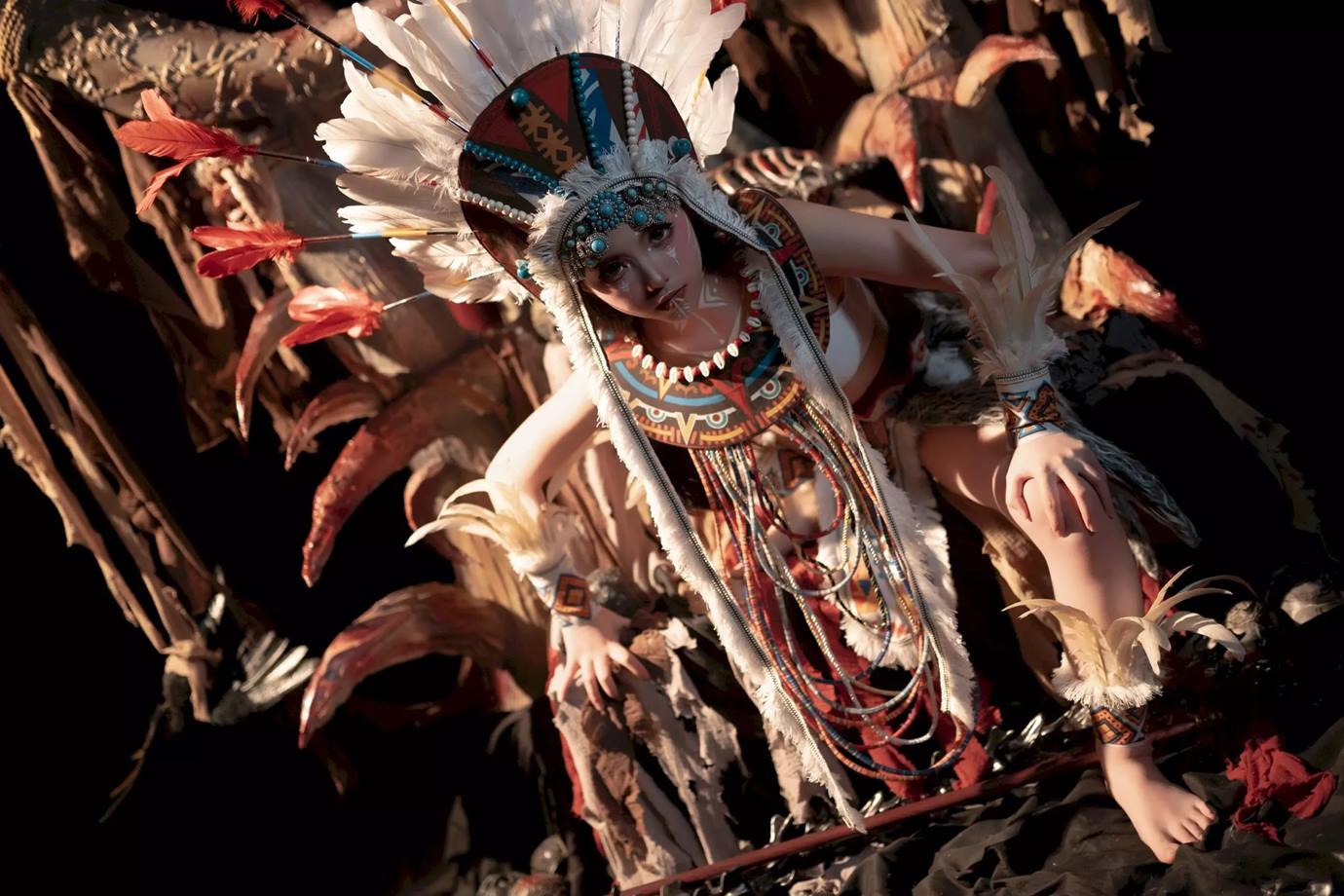 图片[34]-Bangni邦尼 – 印第安 (紫舞龙)[42P] – 速更版-美库