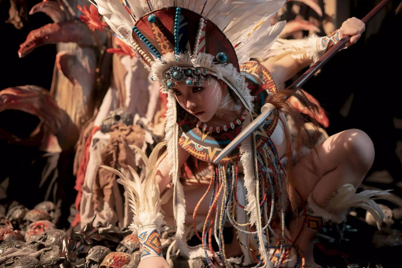 图片[35]-Bangni邦尼 – 印第安 (紫舞龙)[42P] – 速更版-美库