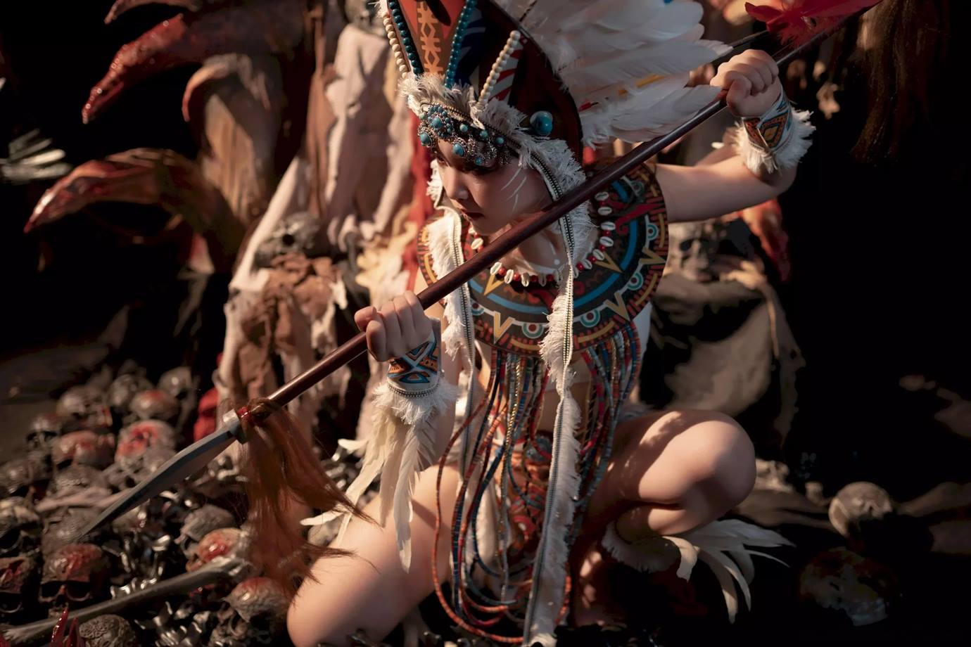 图片[37]-Bangni邦尼 – 印第安 (紫舞龙)[42P] – 速更版-美库