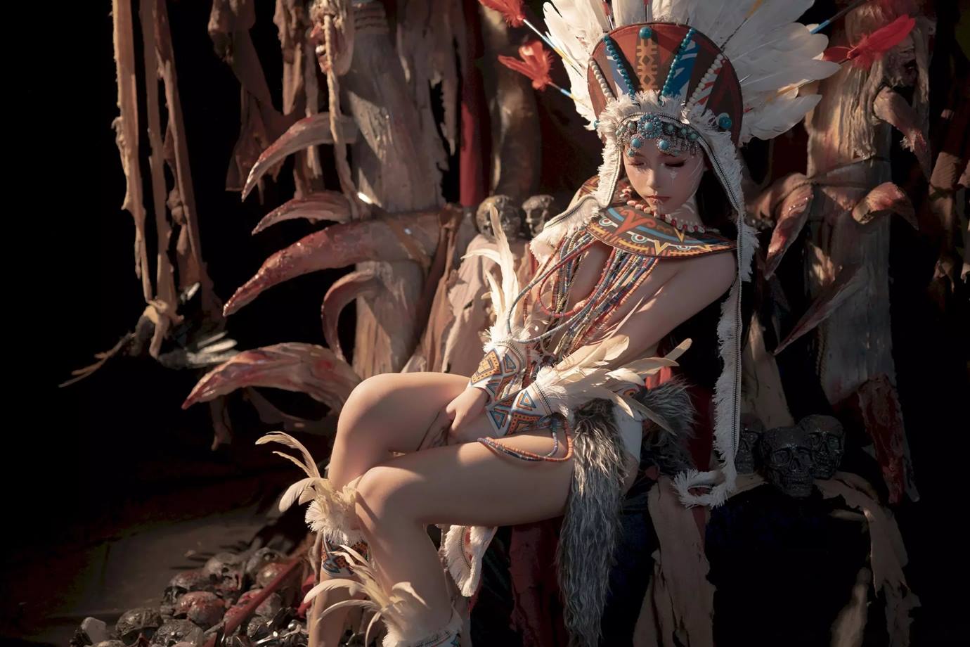 图片[40]-Bangni邦尼 – 印第安 (紫舞龙)[42P] – 速更版-美库