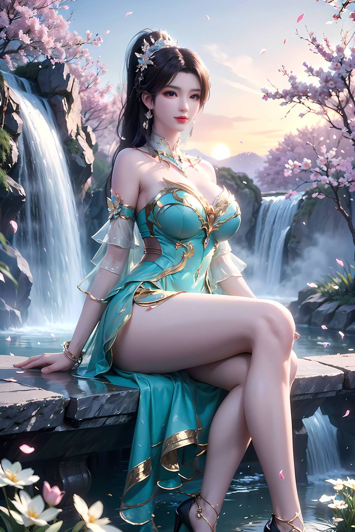 图片[10]-AI绘画 542 萧薰儿[21P] – 速更版-美库