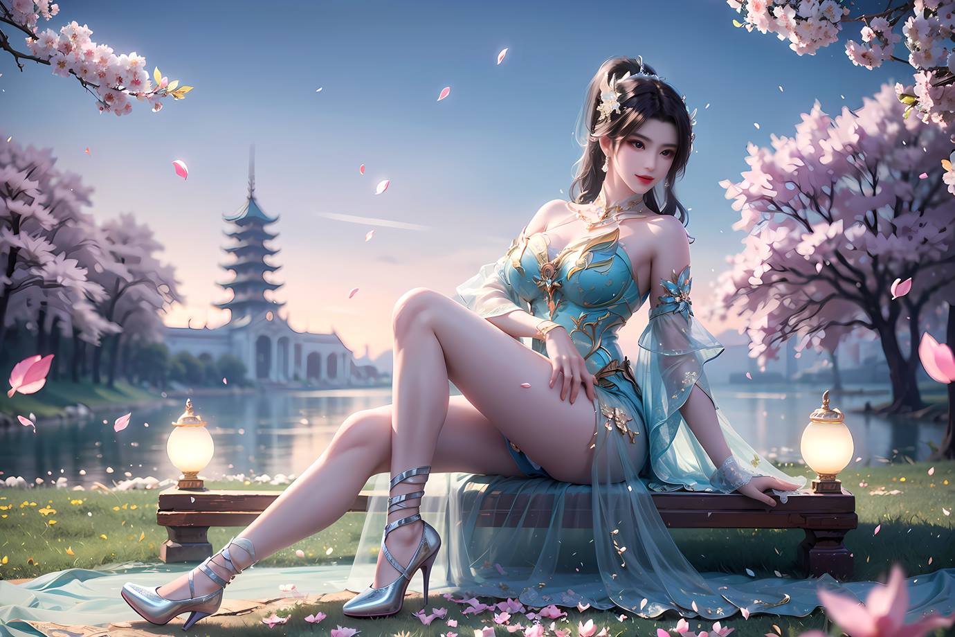 图片[15]-AI绘画 542 萧薰儿[21P] – 速更版-美库