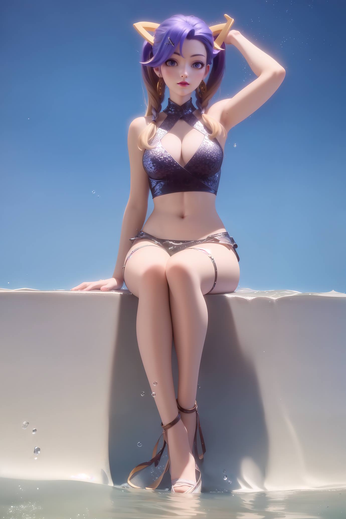 图片[19]-AI绘画 545 孙尚香[72P] – 速更版-美库