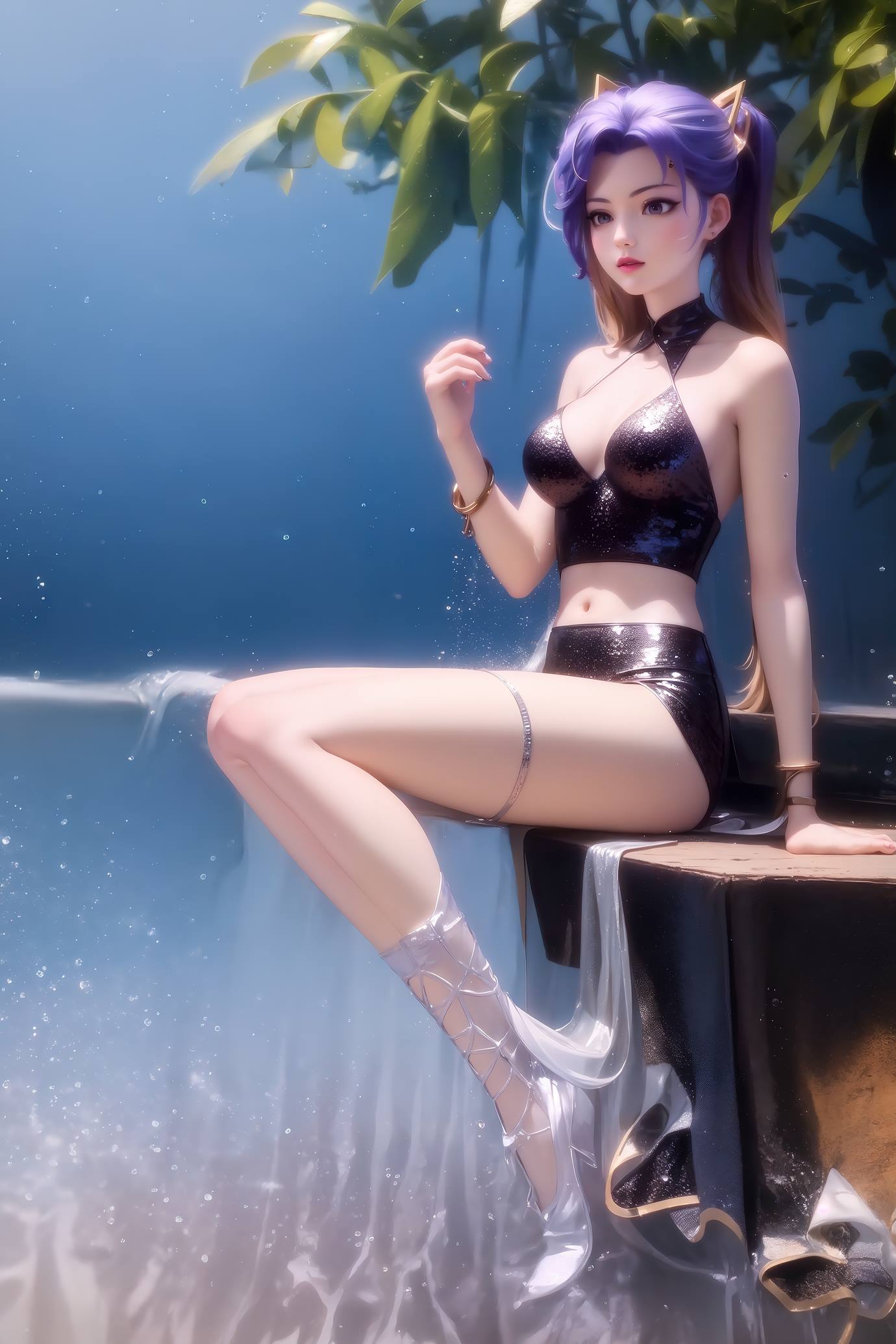 图片[21]-AI绘画 545 孙尚香[72P] – 速更版-美库