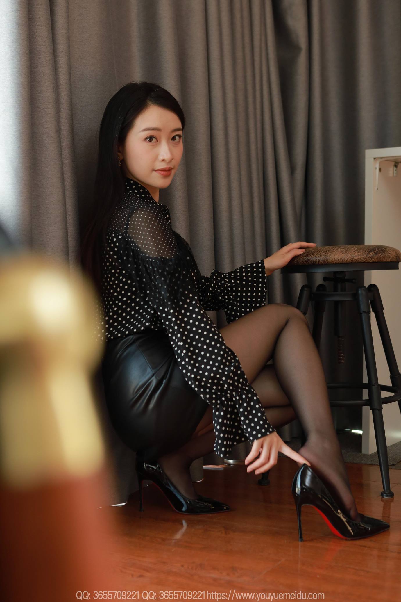 图片[80]-[IESS异思趣向] 2025.04.03 丝享家2018：小婕《半透波点衫（下）》[87P] – 速更版-美库