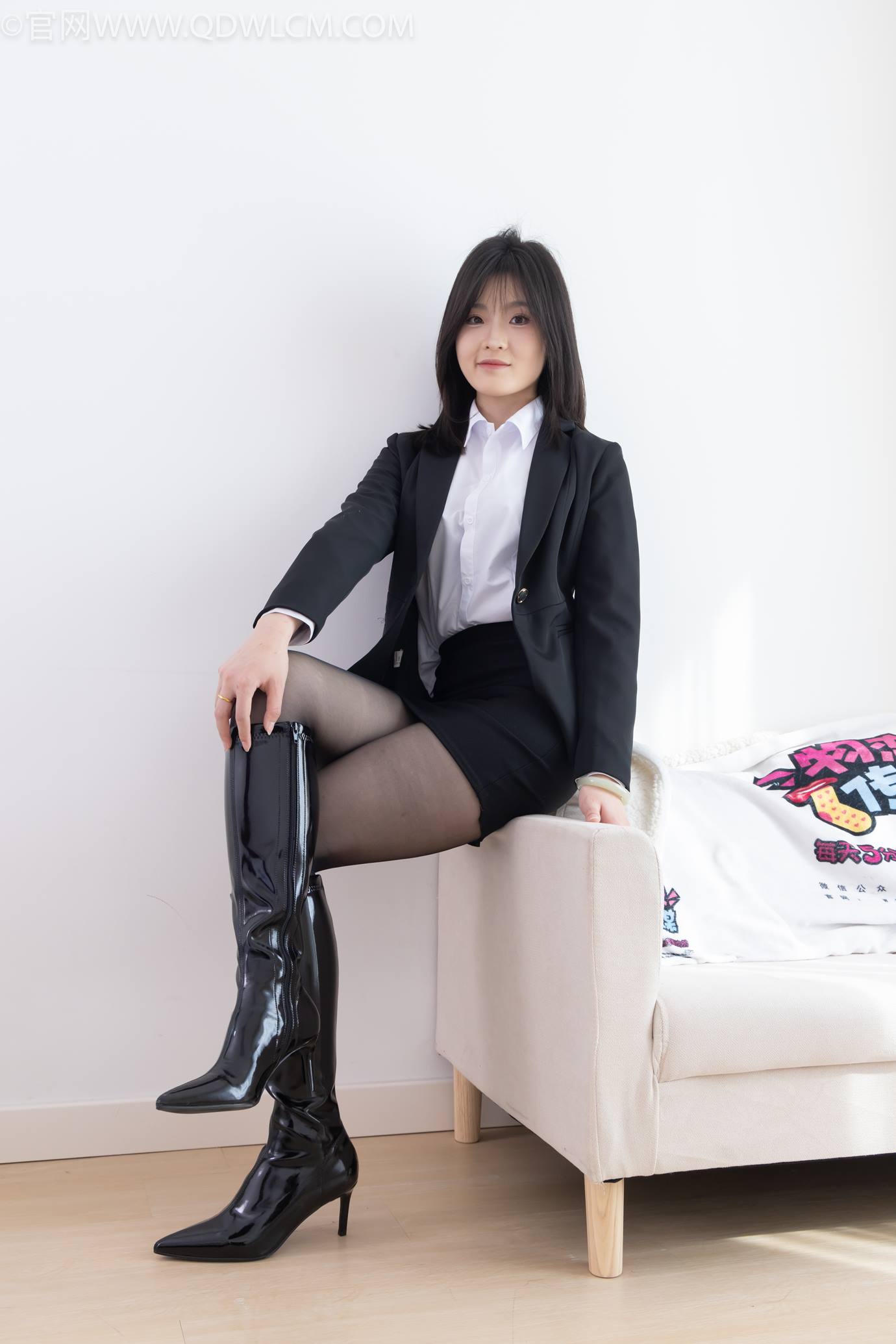 图片[36]-物恋传媒 NO.2306 青柠-高跟长靴、薄黑丝、ol制服[260P] – 速更版-美库