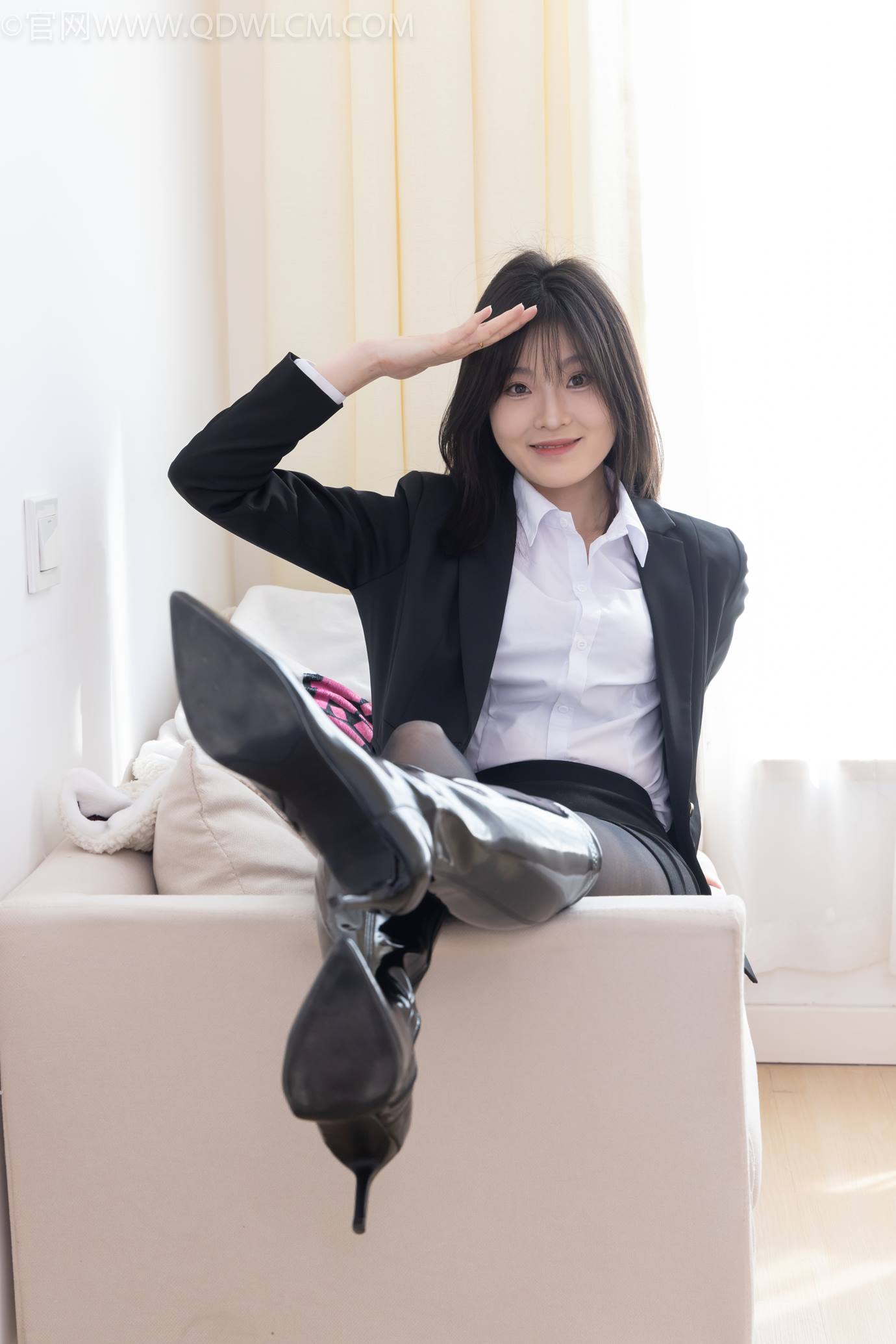 图片[40]-物恋传媒 NO.2306 青柠-高跟长靴、薄黑丝、ol制服[260P] – 速更版-美库