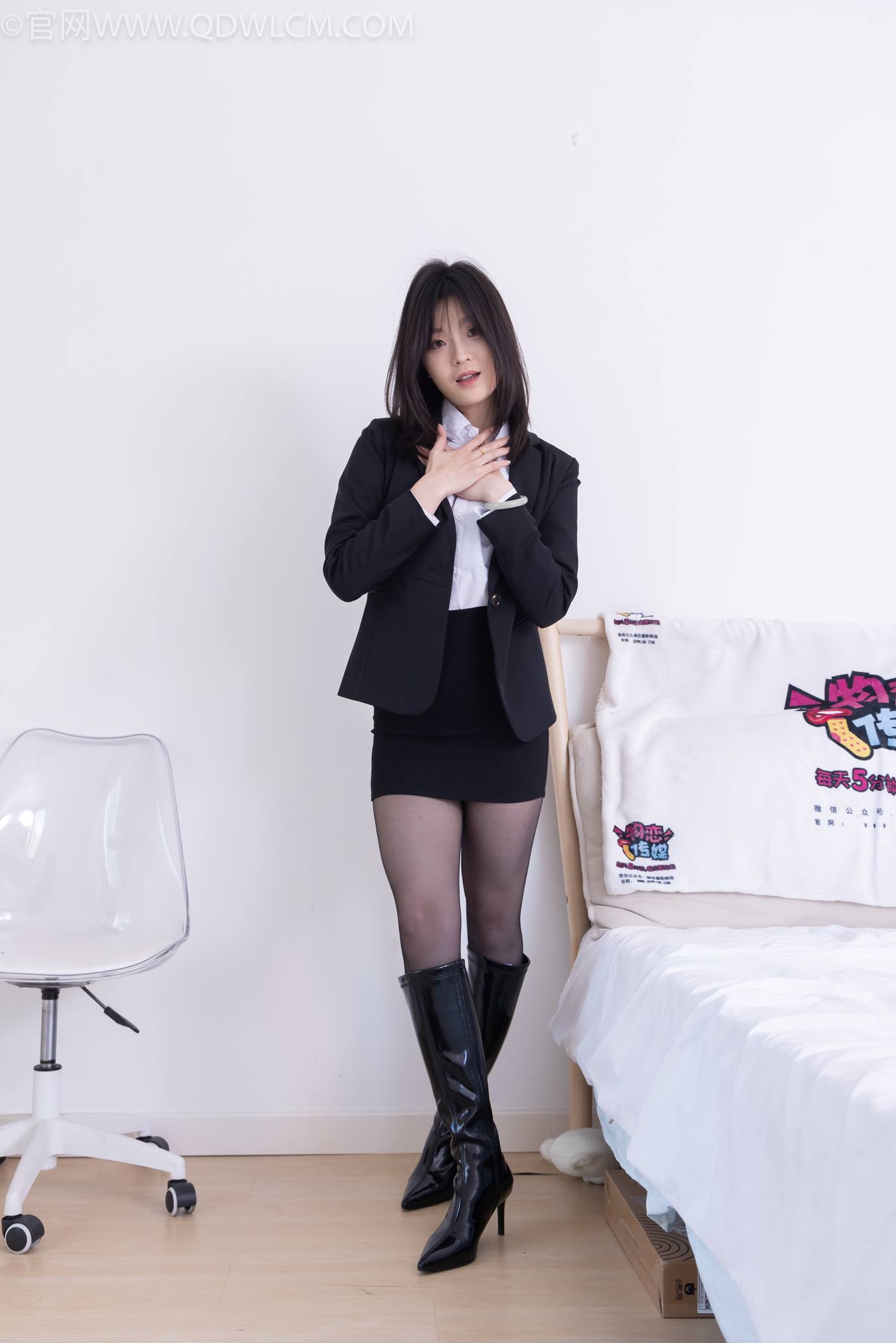 图片[81]-物恋传媒 NO.2306 青柠-高跟长靴、薄黑丝、ol制服[260P] – 速更版-美库